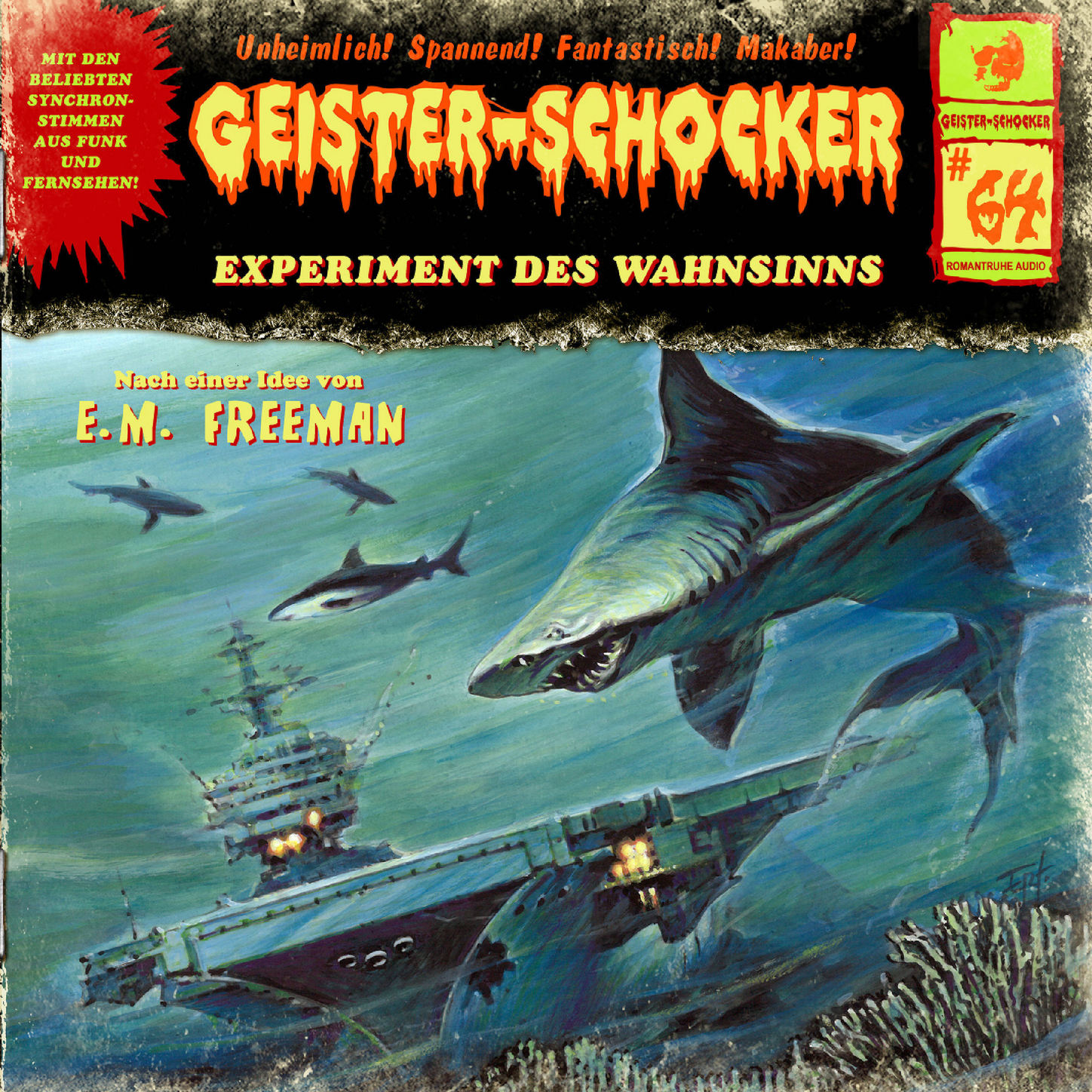 Обложка книги «Geister-Schocker, Folge 64: Experiment des Wahnsinns»