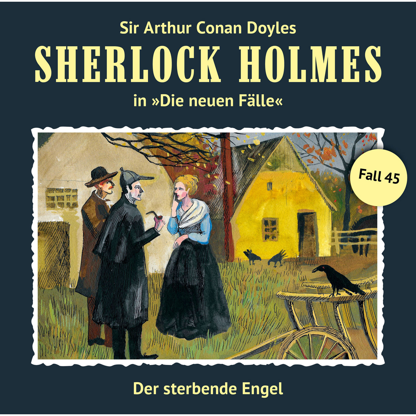 Обложка книги «Sherlock Holmes, Die neuen Fälle, Fall 45: Der sterbende Engel»