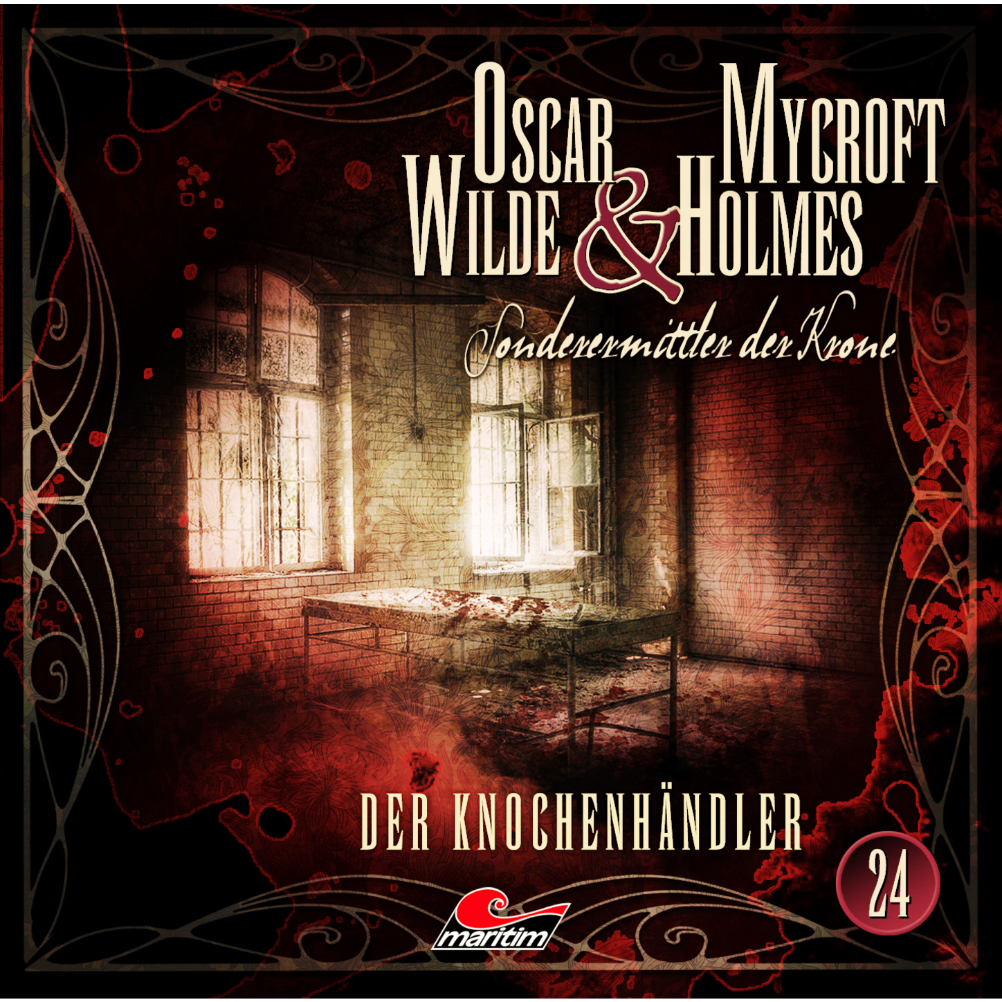 Обложка книги «Oscar Wilde & Mycroft Holmes, Sonderermittler der Krone, Folge 24: Der Knochenhändler»
