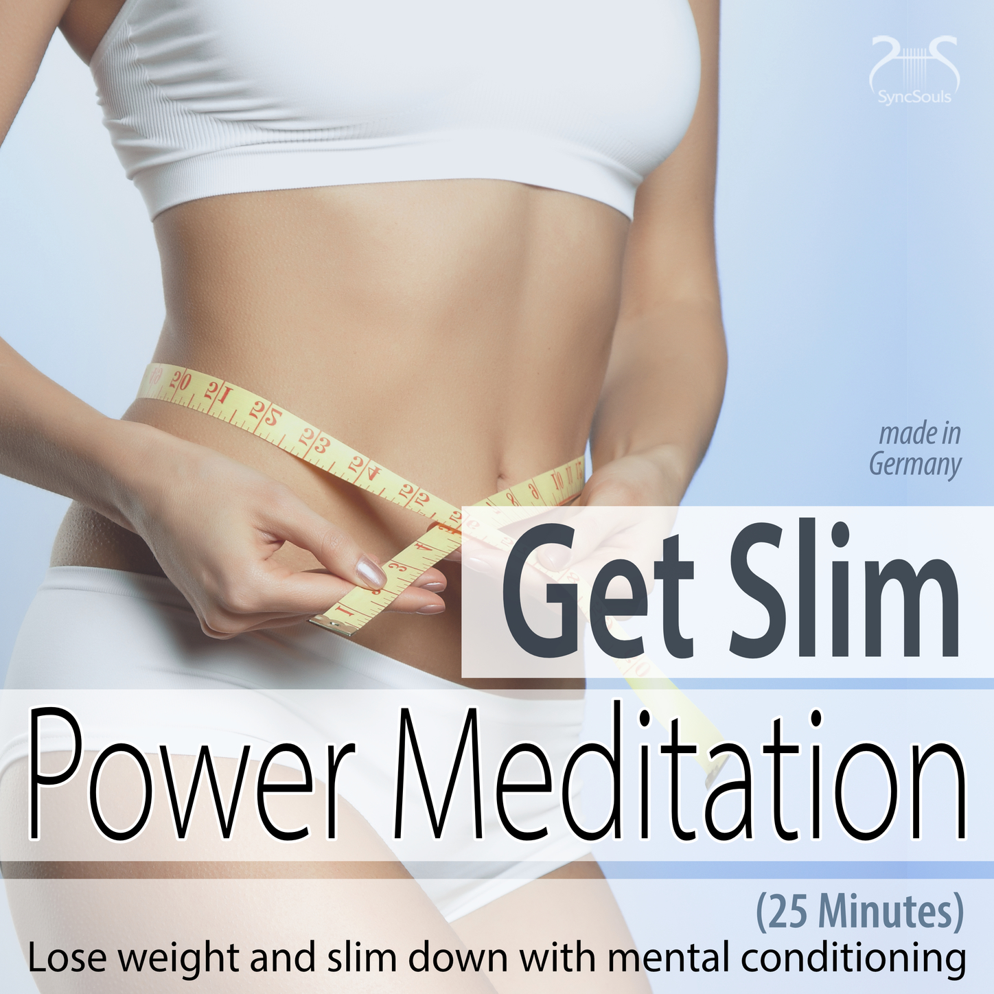 Обложка книги «Get Slim Power Meditation: Lose Weight and Slim Down with Mental Conditioning (25 Minutes)»