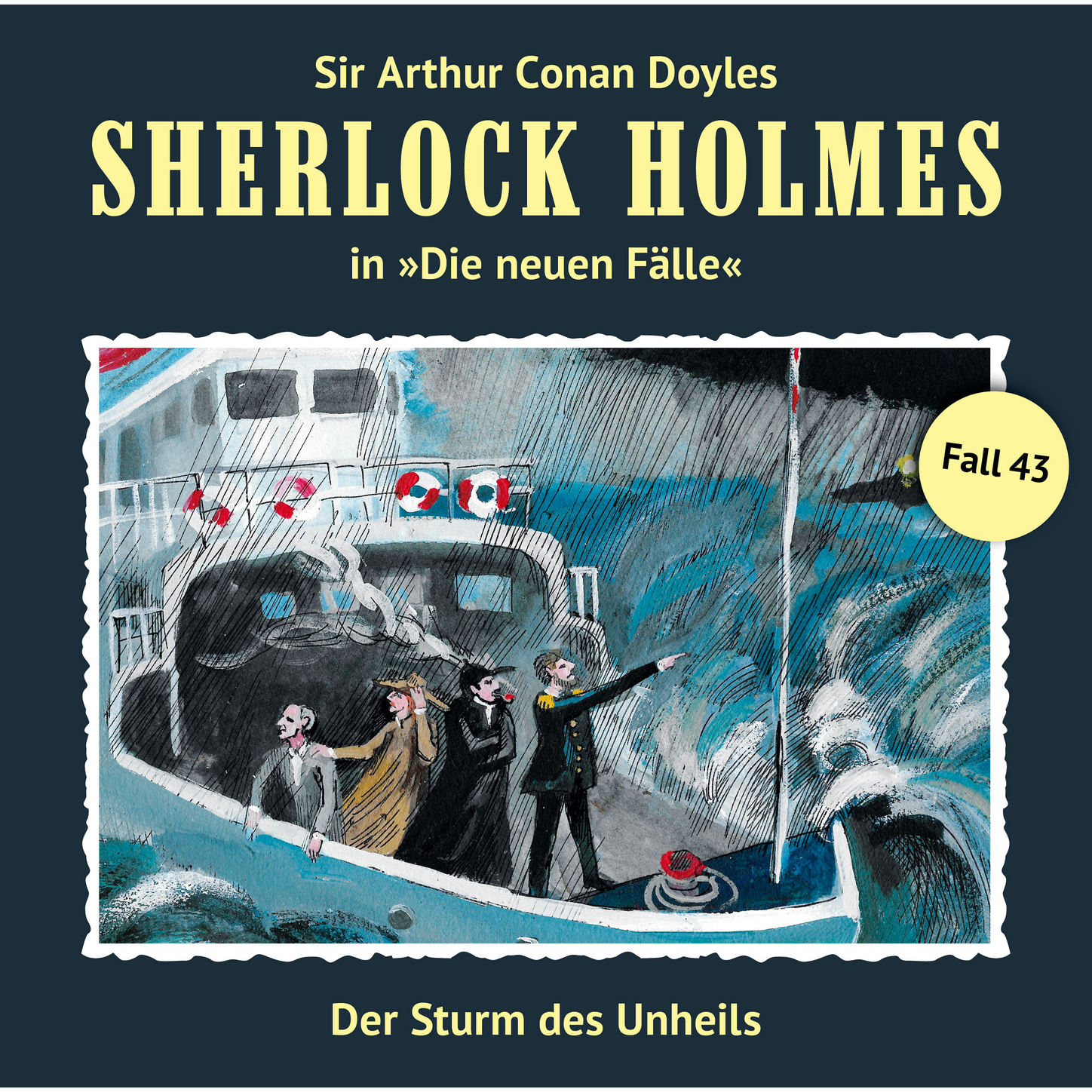Обложка книги «Sherlock Holmes, Die neuen Fälle, Fall 43: Der Sturm des Unheils»