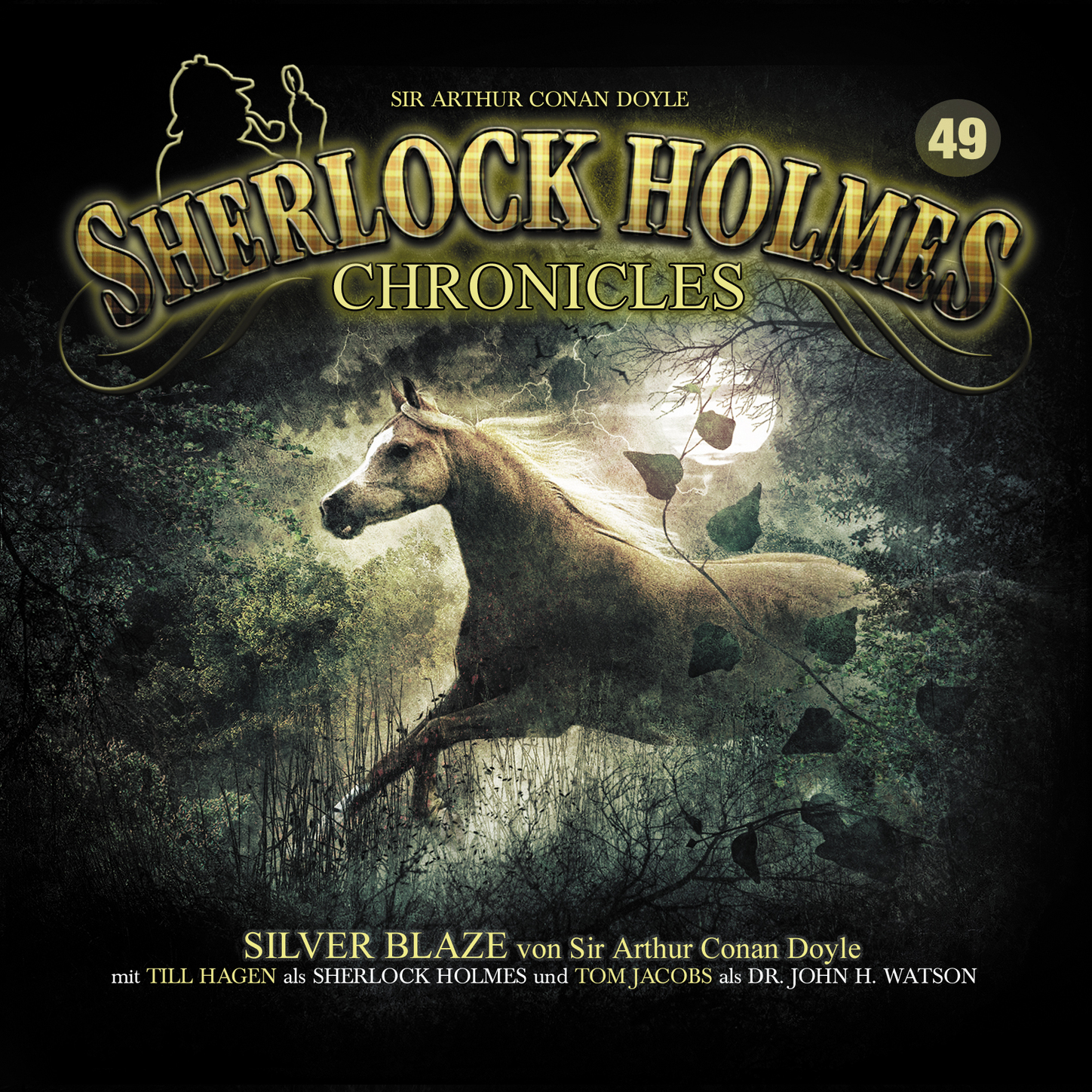 Обложка книги «Sherlock Holmes Chronicles, Folge 49: Silver Blaze»