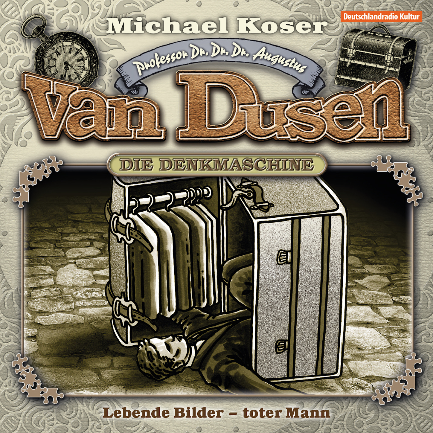 Обложка книги «Professor van Dusen, Folge 10: Lebende Bilder - toter Mann»