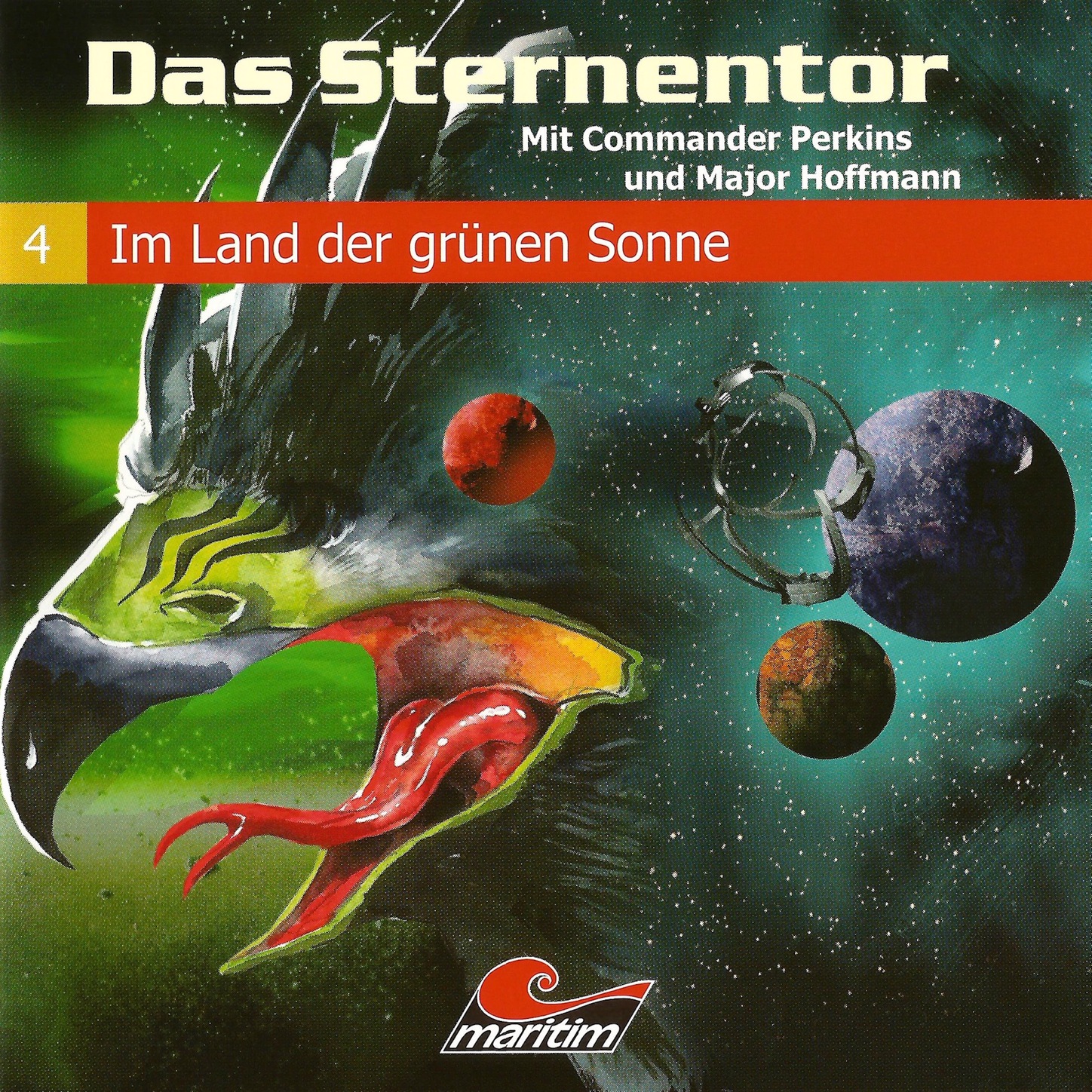 Обложка книги «Das Sternentor - Mit Commander Perkins und Major Hoffmann, Folge 4: Im Land der grünen Sonne»