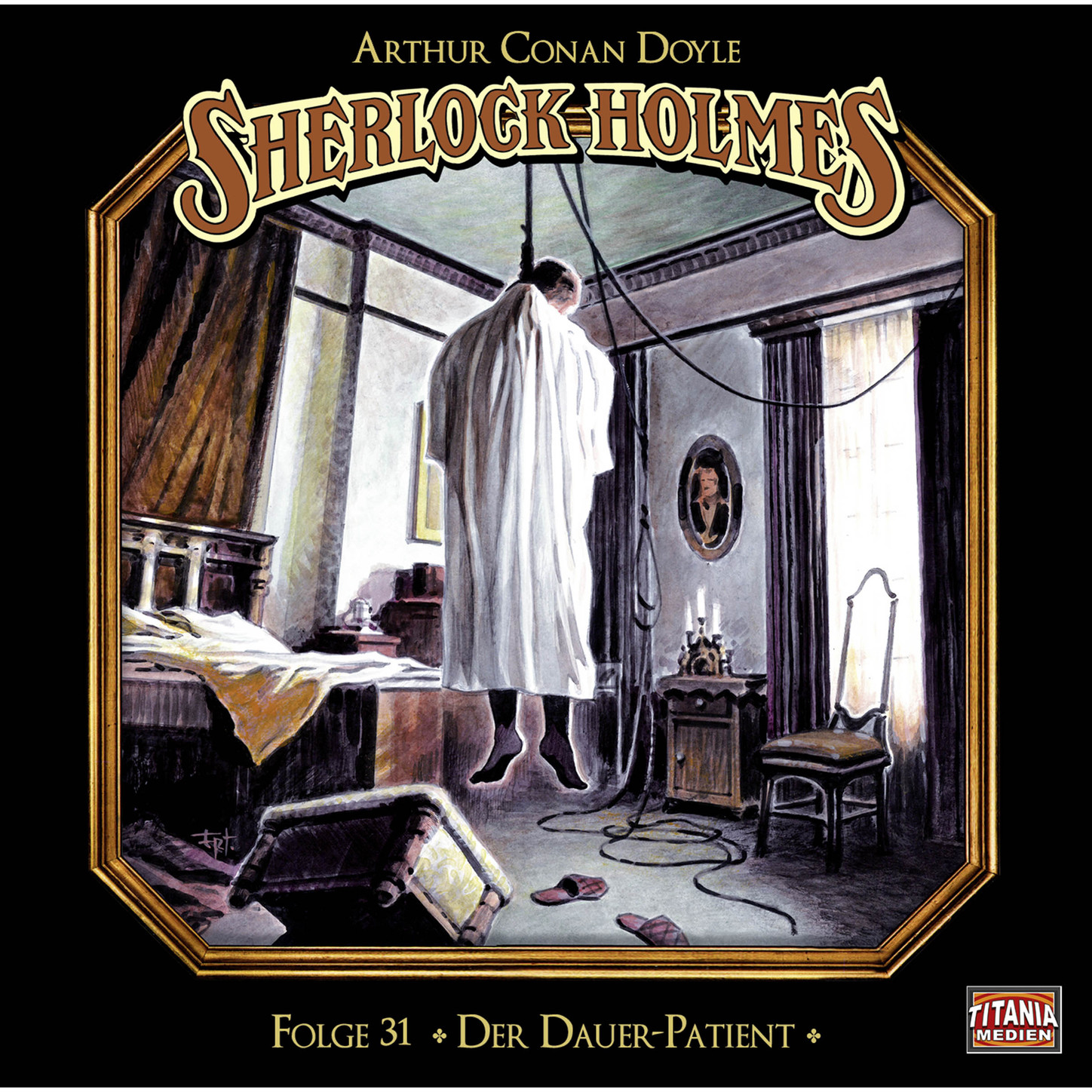 Обложка книги «Sherlock Holmes - Die geheimen Fälle des Meisterdetektivs, Folge 31: Der Dauer-Patient»