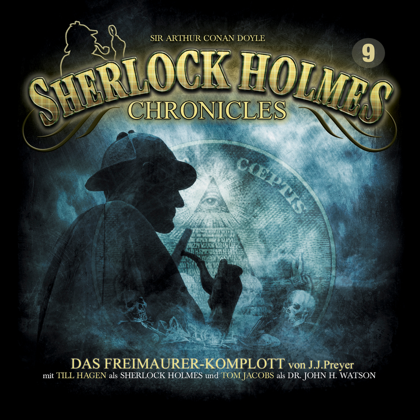 Обложка книги «Sherlock Holmes Chronicles, Folge 9: Das Freimaurer-Komplott»