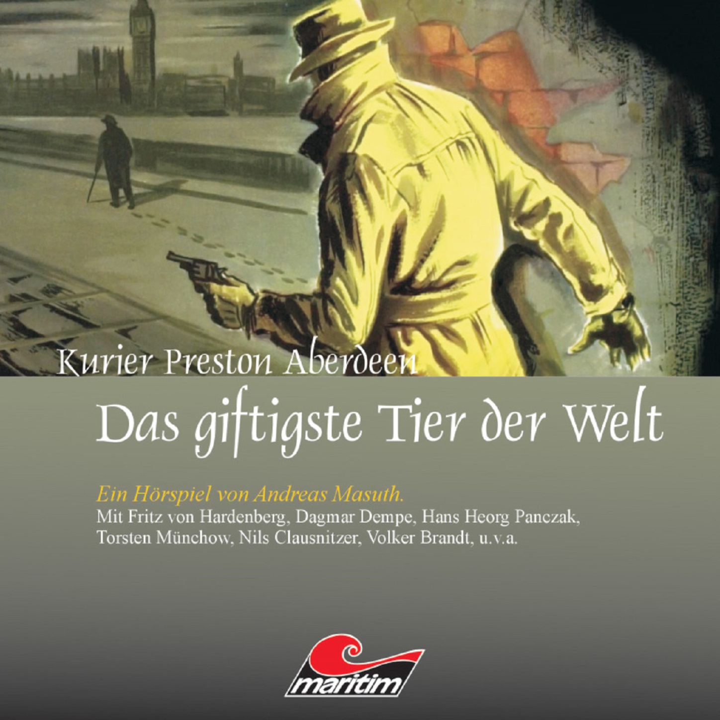 Обложка книги «Kurier Preston Aberdeen, Folge 1: Das giftigste Tier der Welt»