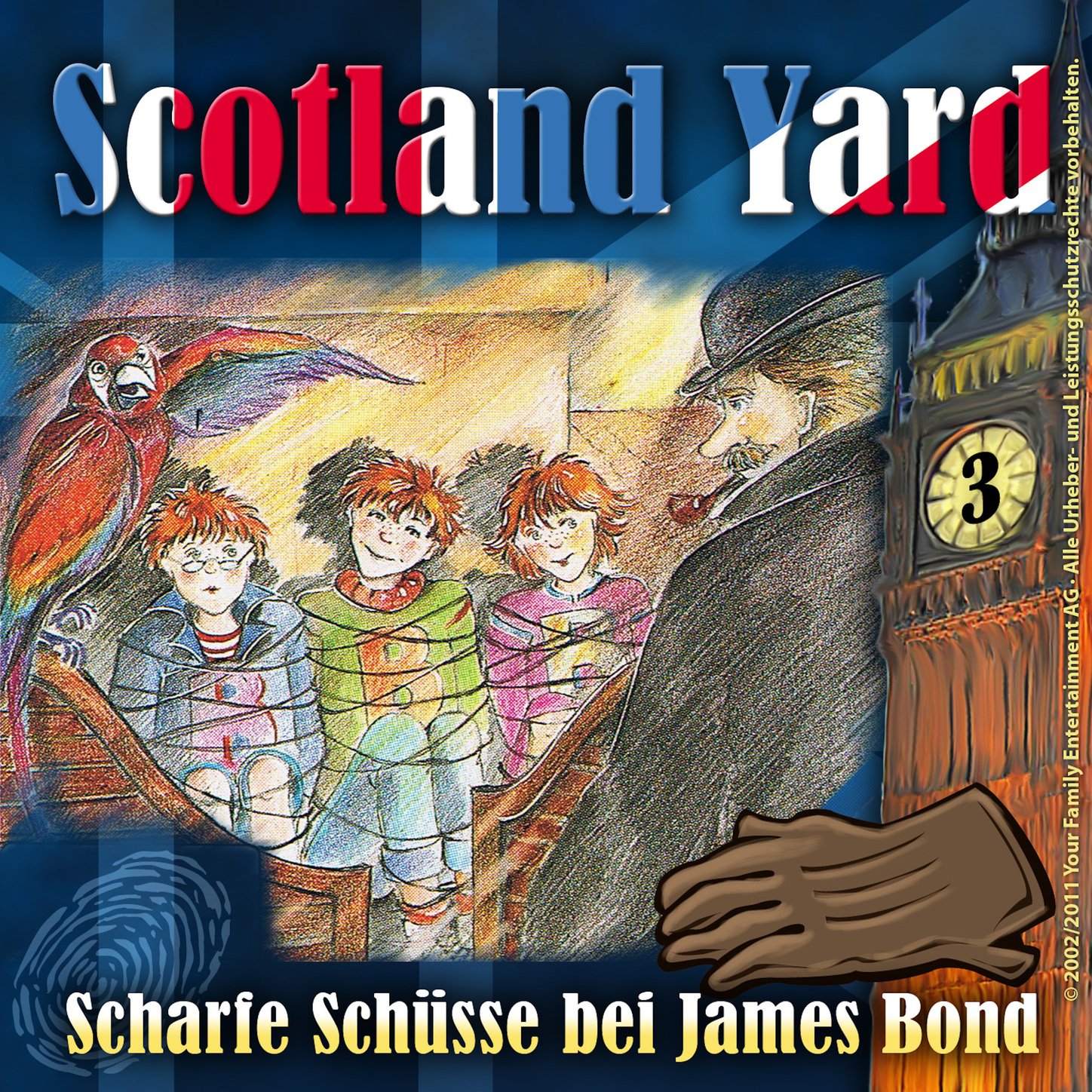 Обложка книги «Scotland Yard, Folge 3: Scharfe Schüsse bei James Bond»