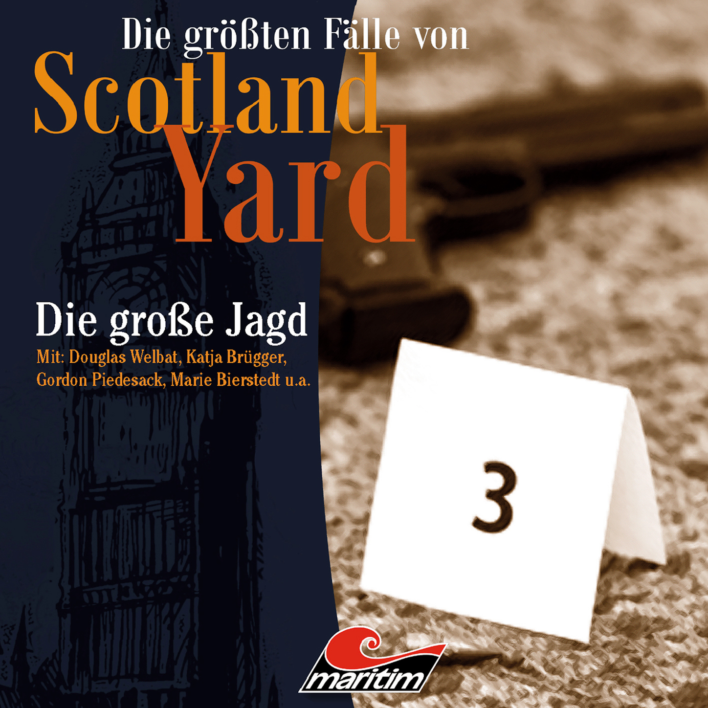 Обложка книги «Die größten Fälle von Scotland Yard, Folge 29: Die große Jagd»