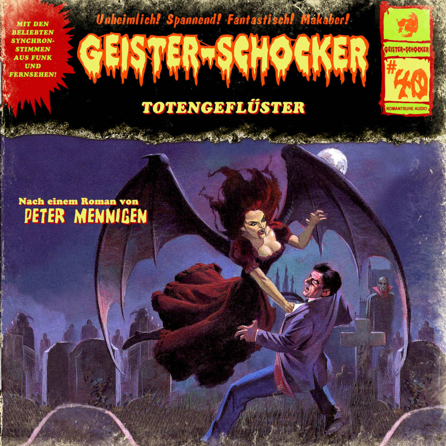 Обложка книги «Geister-Schocker, Folge 40: Totengeflüster / Die Kammer»