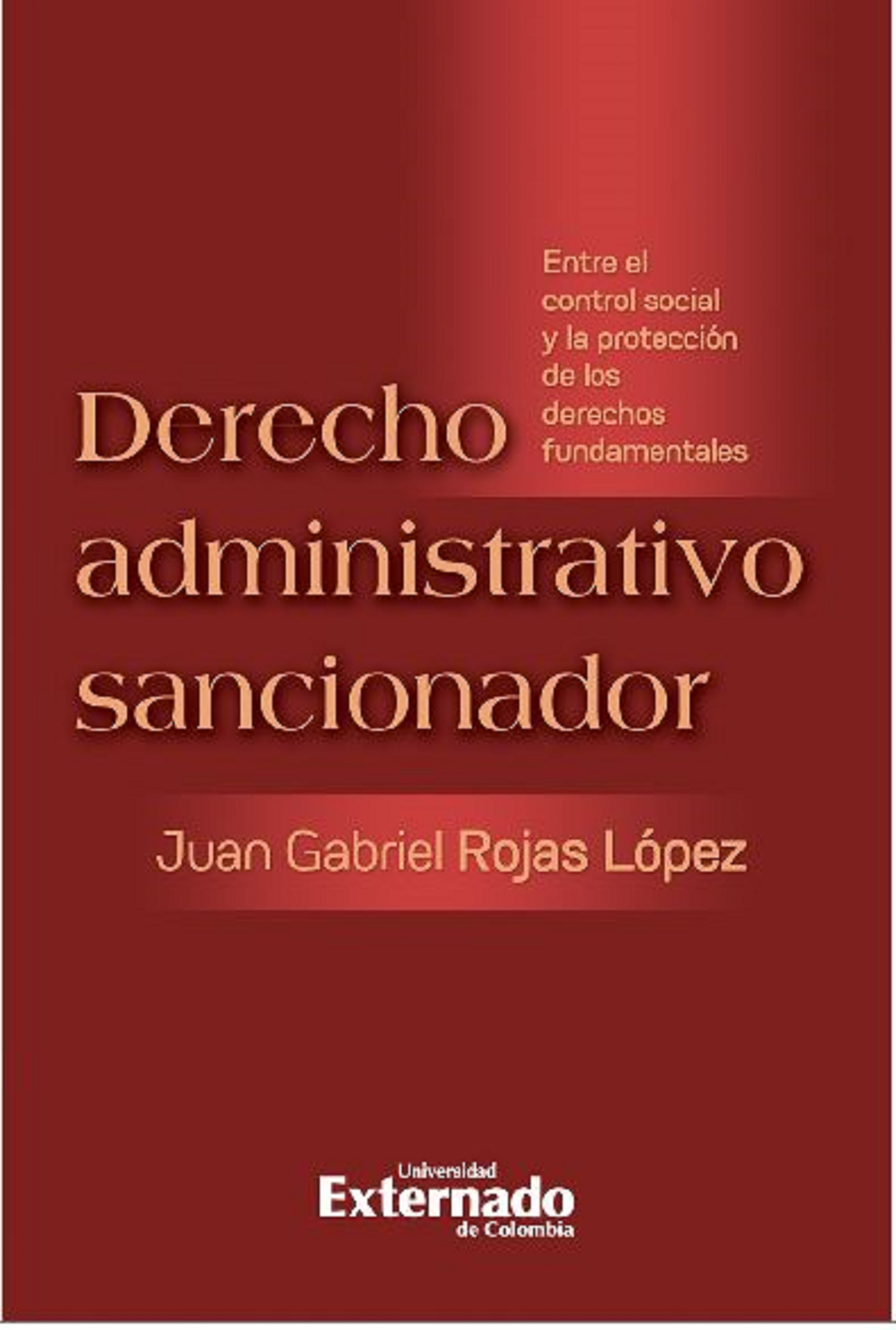 Обложка книги «Derecho administrativo sancionador»