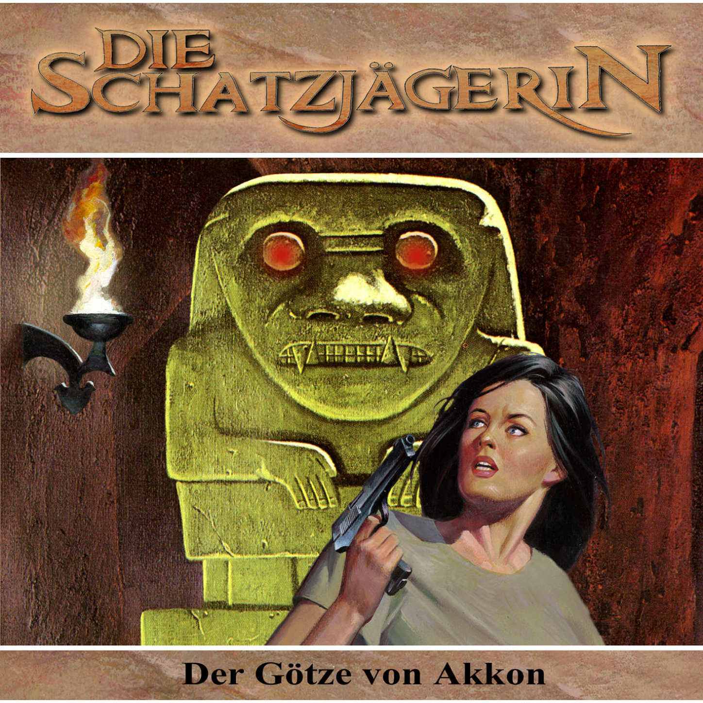 Обложка книги «Die Schatzjägerin, Folge 3: Der Götze von Akkon»