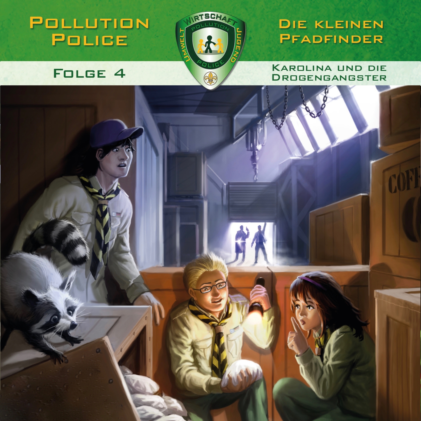 Обложка книги «Pollution Police, Folge 4: Karolina und die Drogengangster»