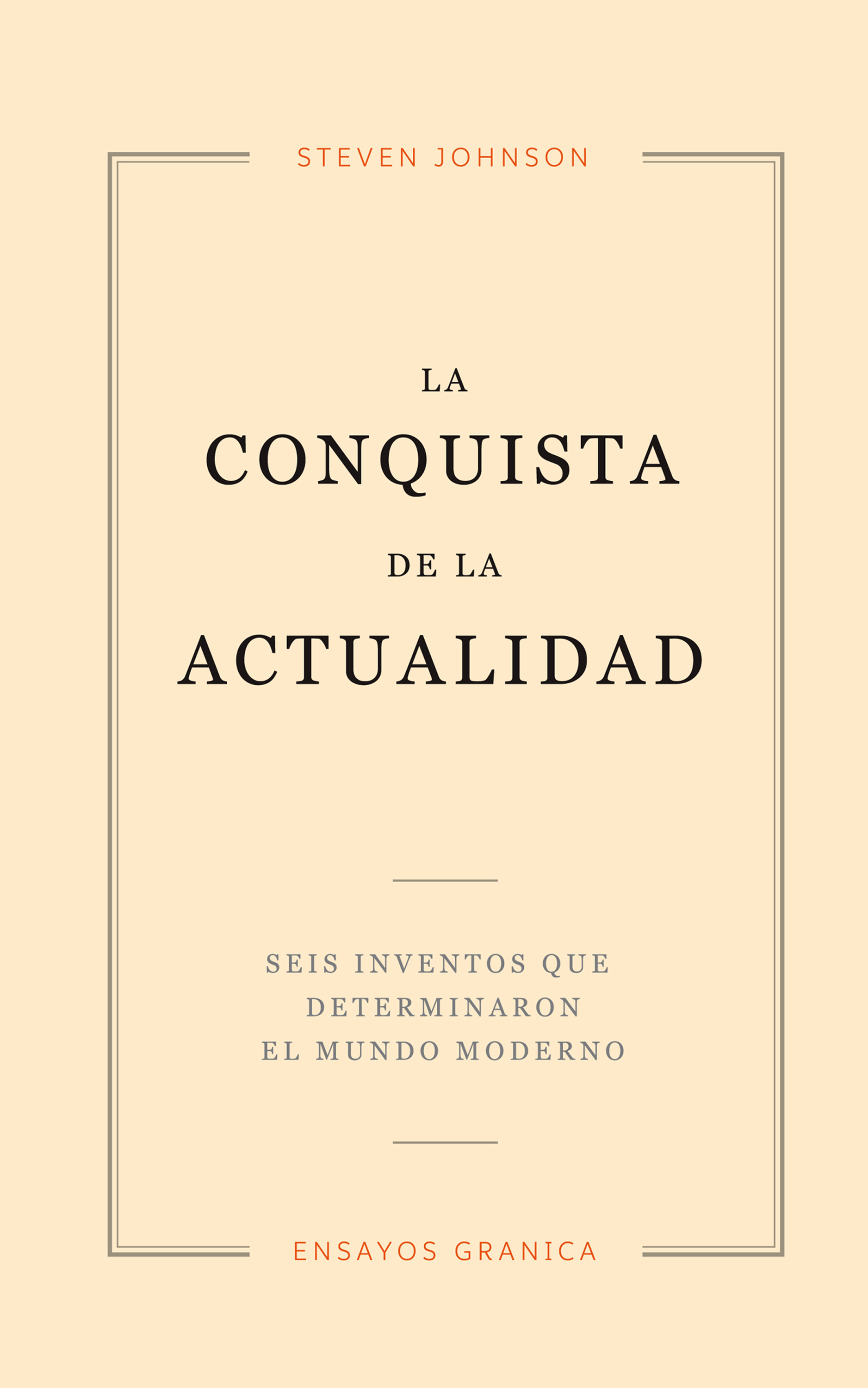 Обложка книги «La conquista de la actualidad»