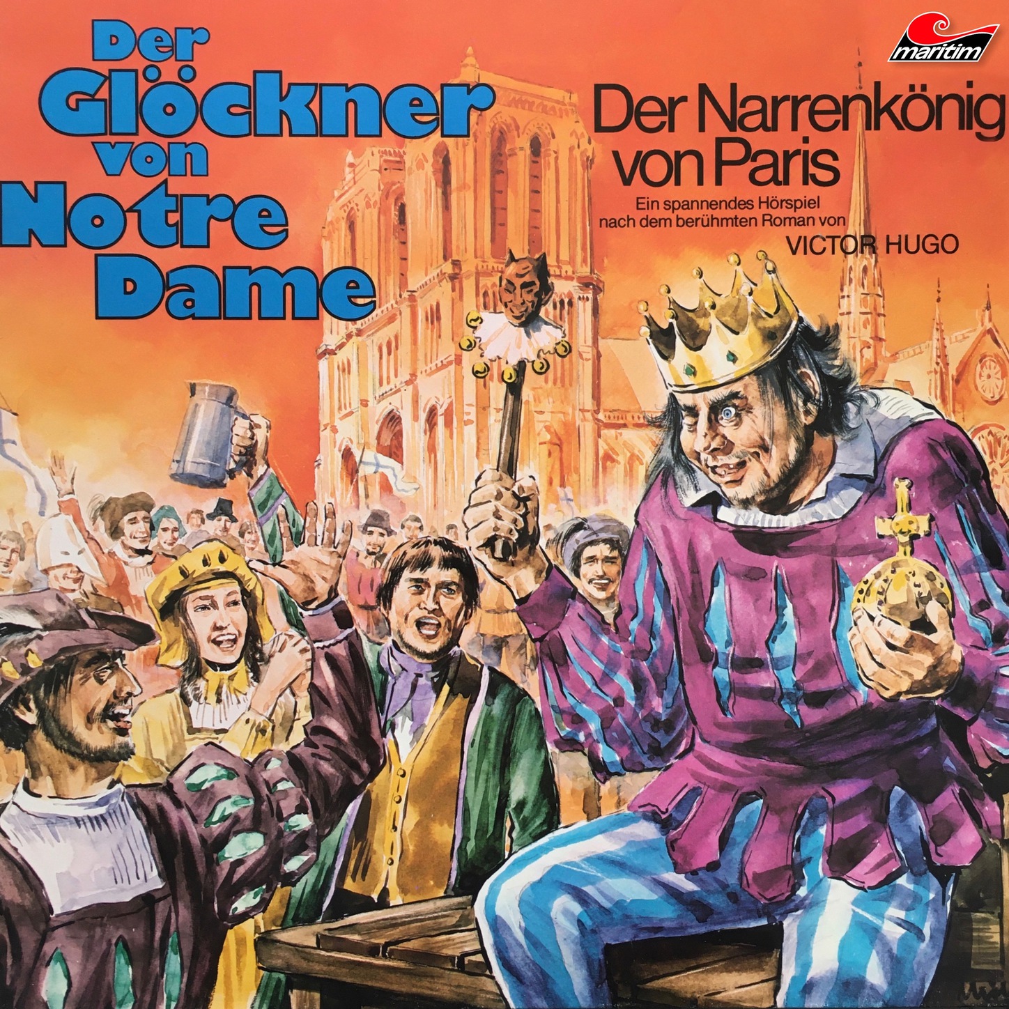 Обложка книги «Der Glöckner von Notre Dame, Folge 1: Der Narrenkönig von Paris»