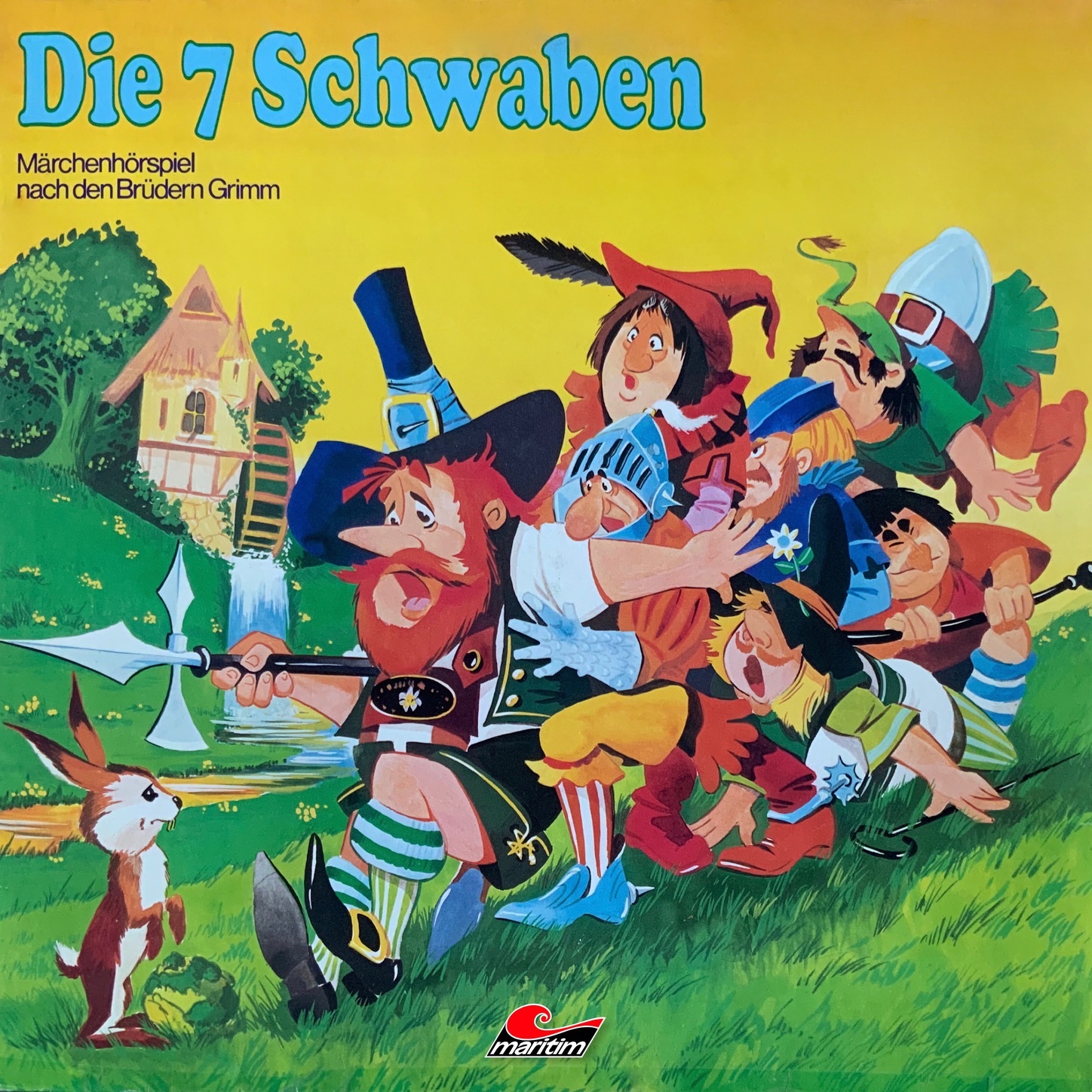 Обложка книги «Gebrüder Grimm, Die 7 Schwaben»