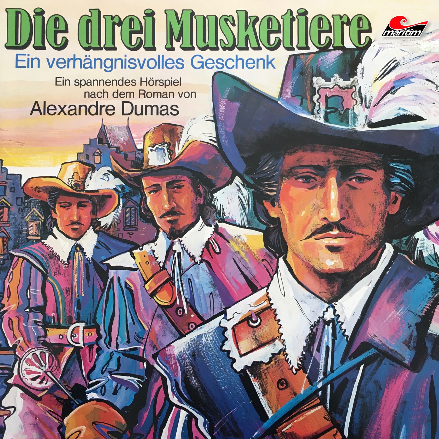 Обложка книги «Die drei Musketiere, Folge 1: Ein verhängnisvolles Geschenk»
