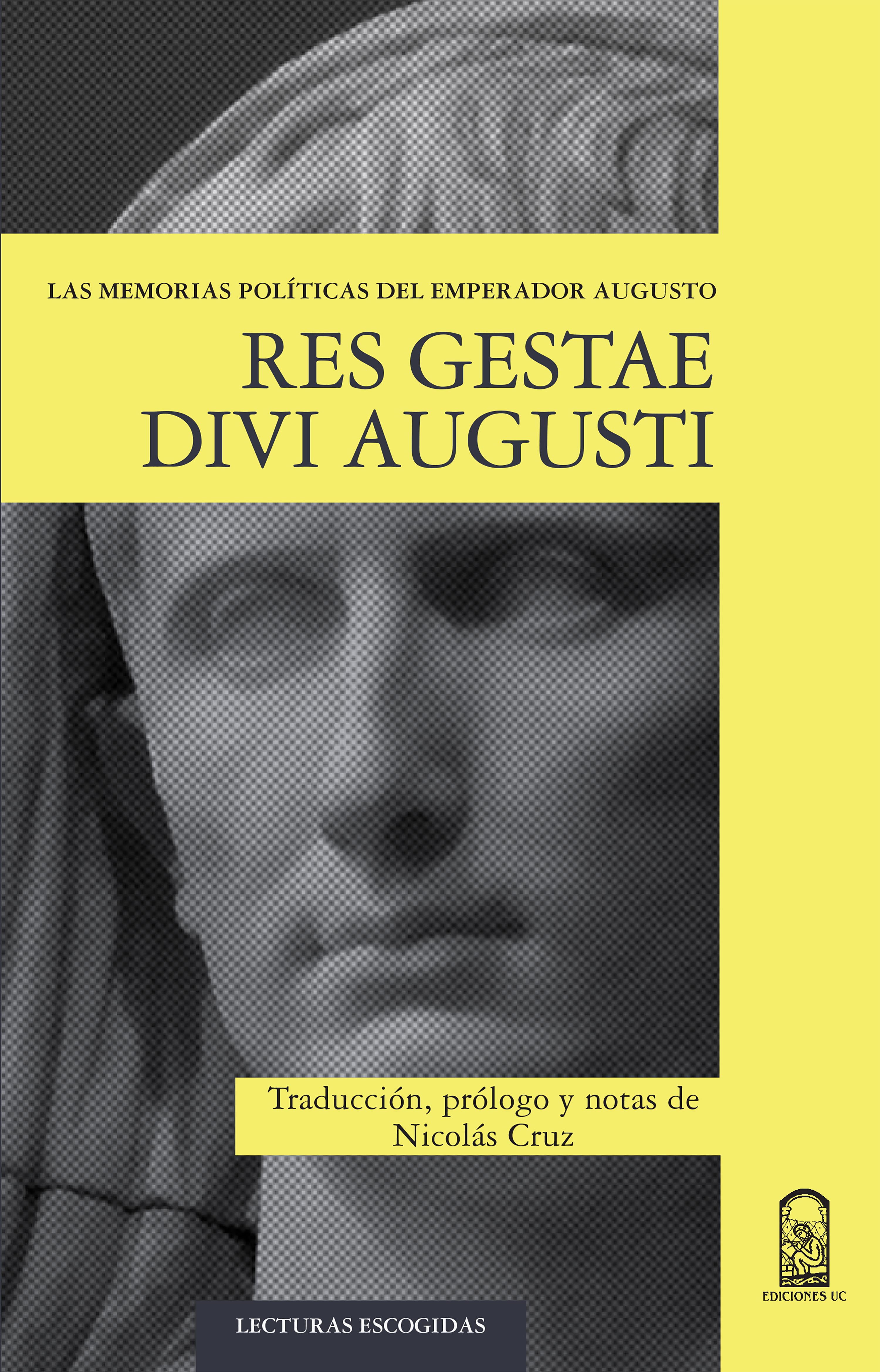 Обложка книги «Res Gestae Divi Augusti»