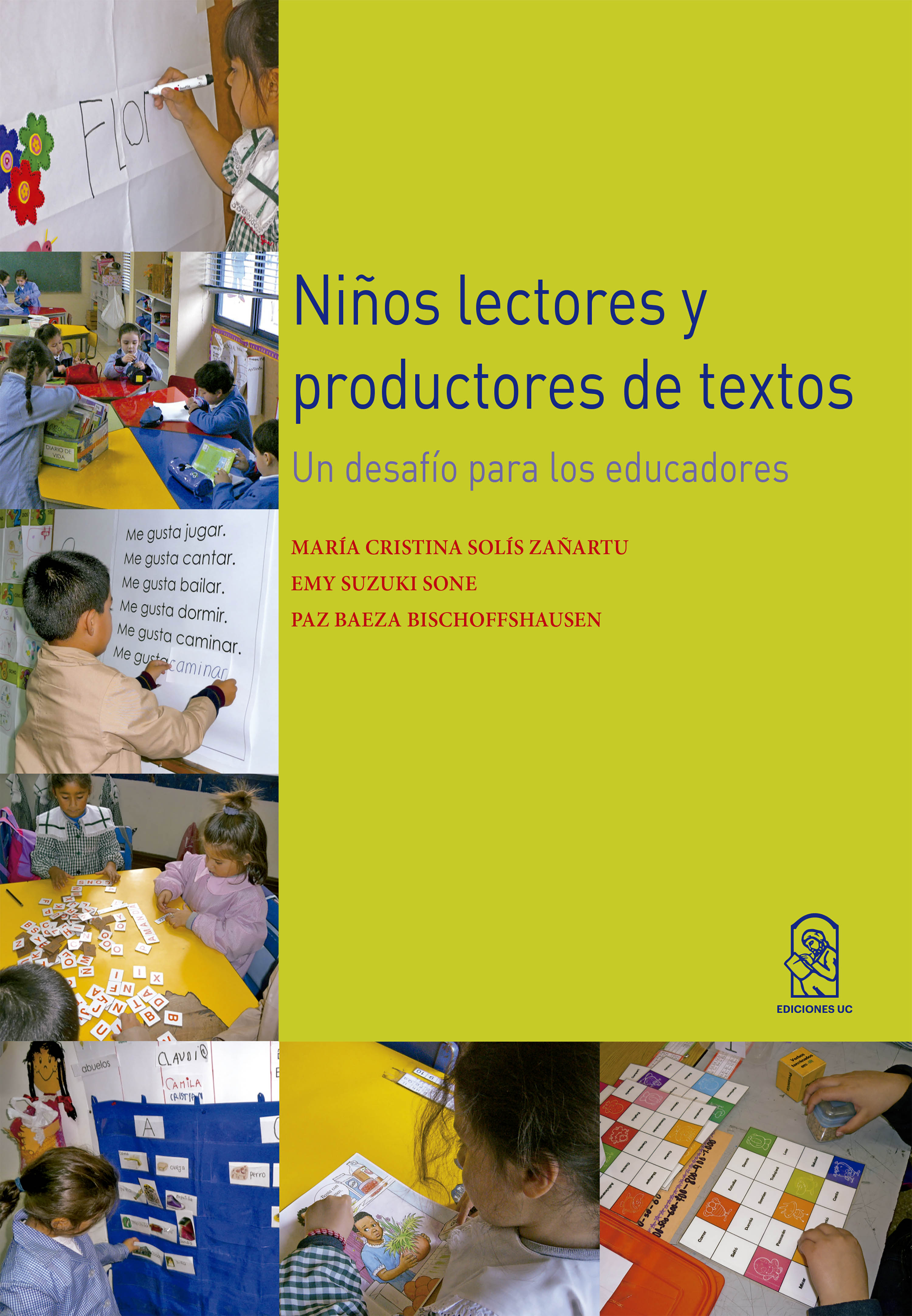 Обложка книги «Niños lectores y productores de textos»