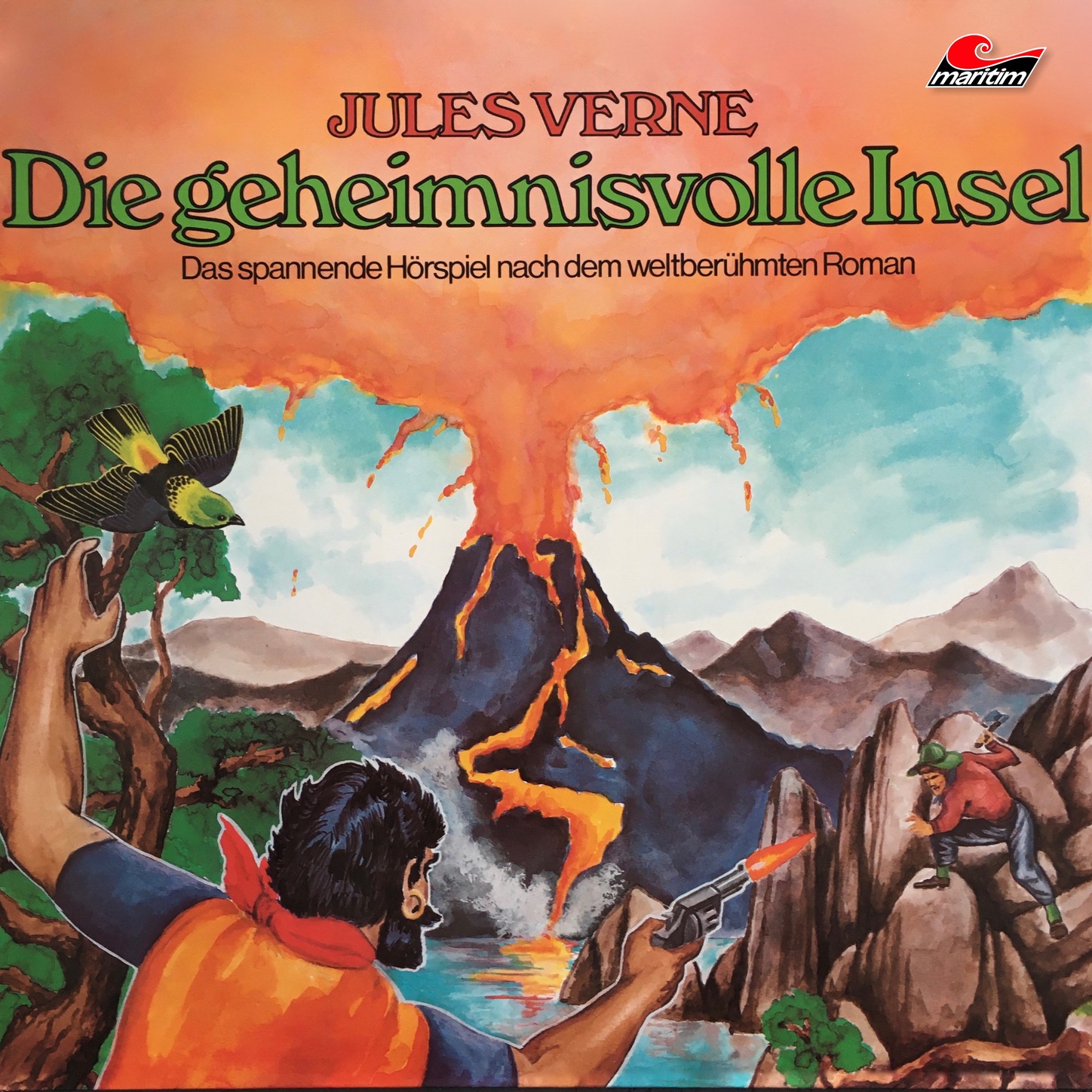 Обложка книги «Jules Verne, Die geheimnisvolle Insel»
