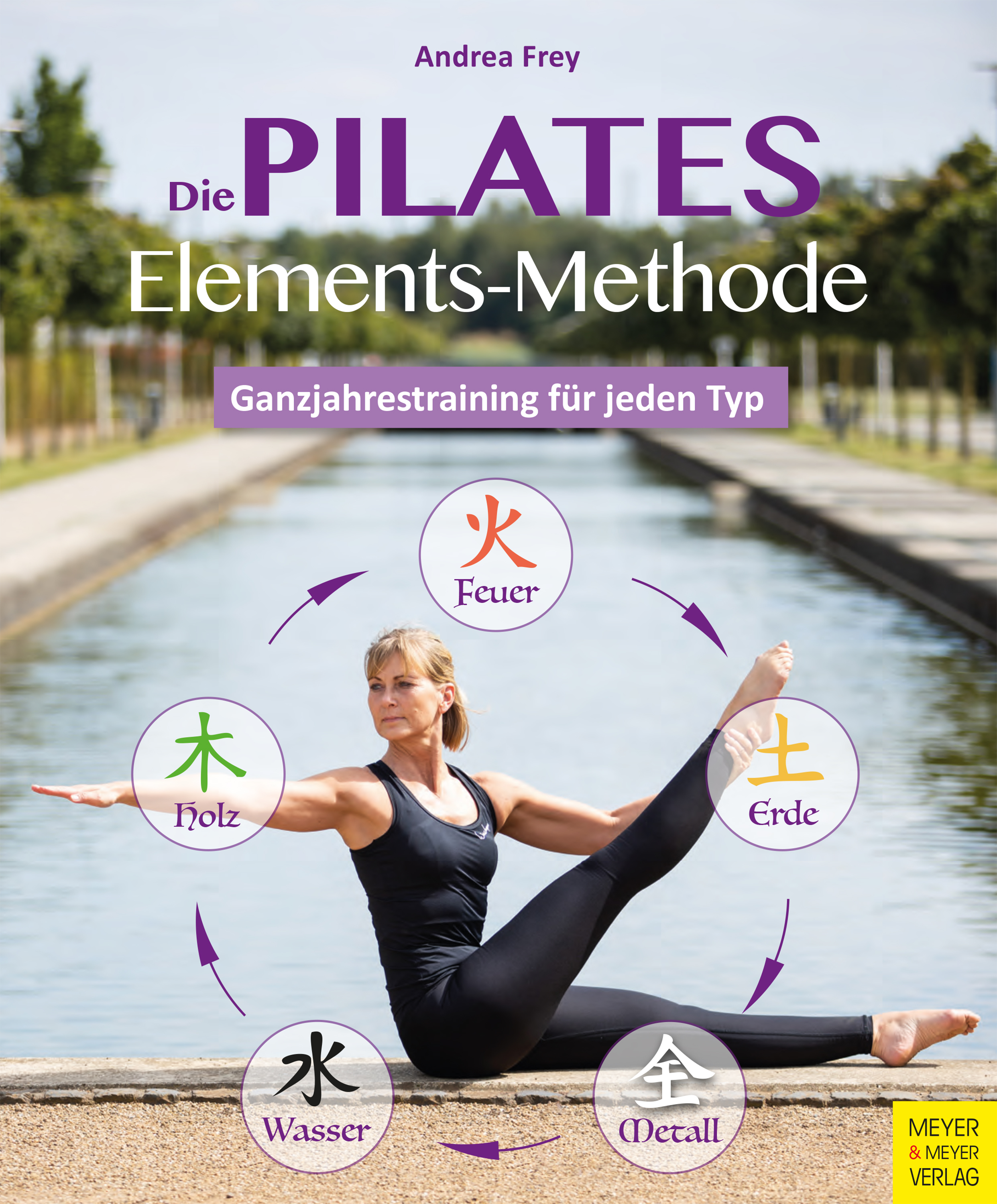 Обложка книги «Die Pilates Elements Methode»