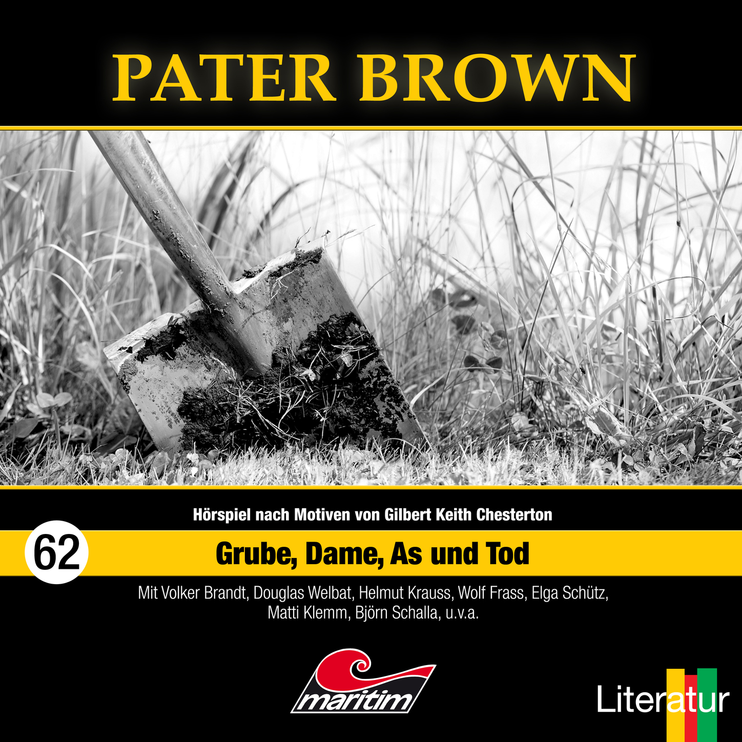 Обложка книги «Pater Brown, Folge 62: Grube, Dame, As und Tod»