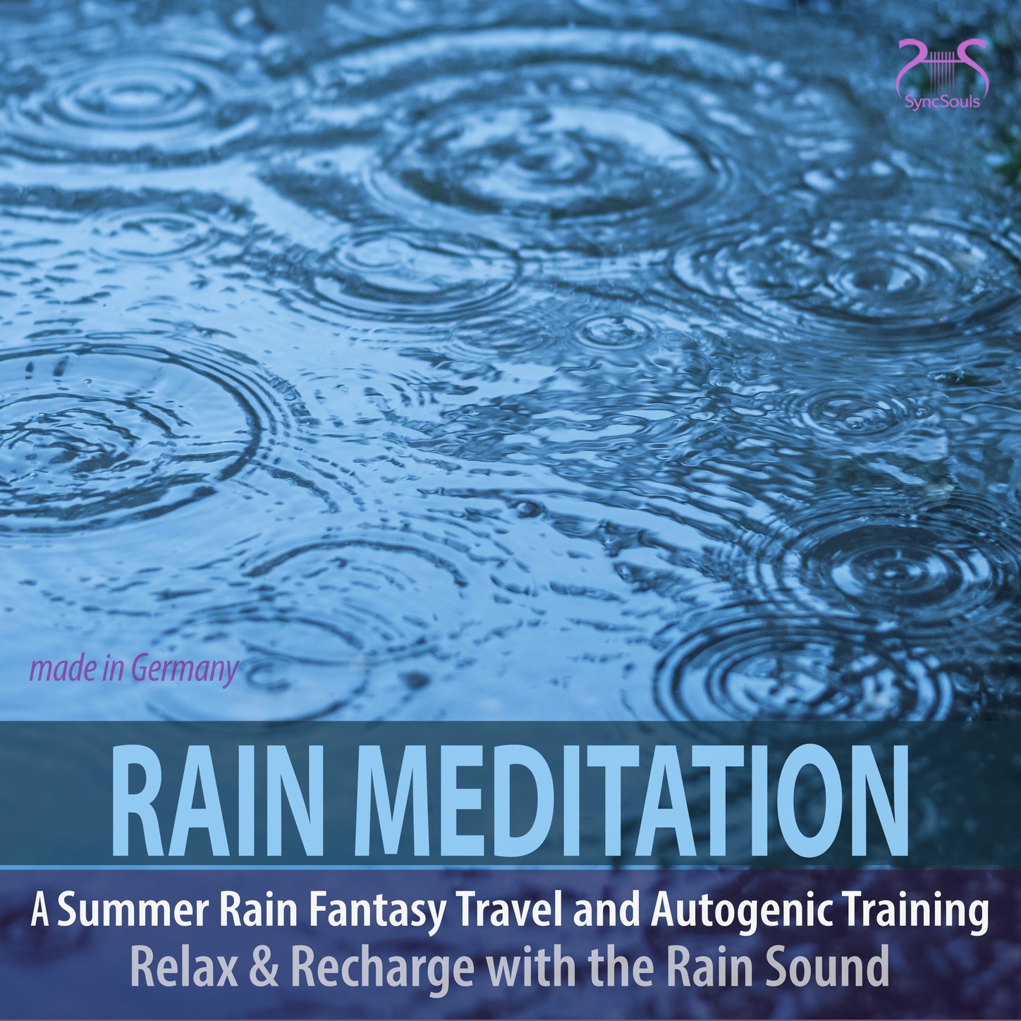 Обложка книги «Rain Meditation - A Summer Rain Fantasy Travel & Autogenic Training, Rain Sounds»