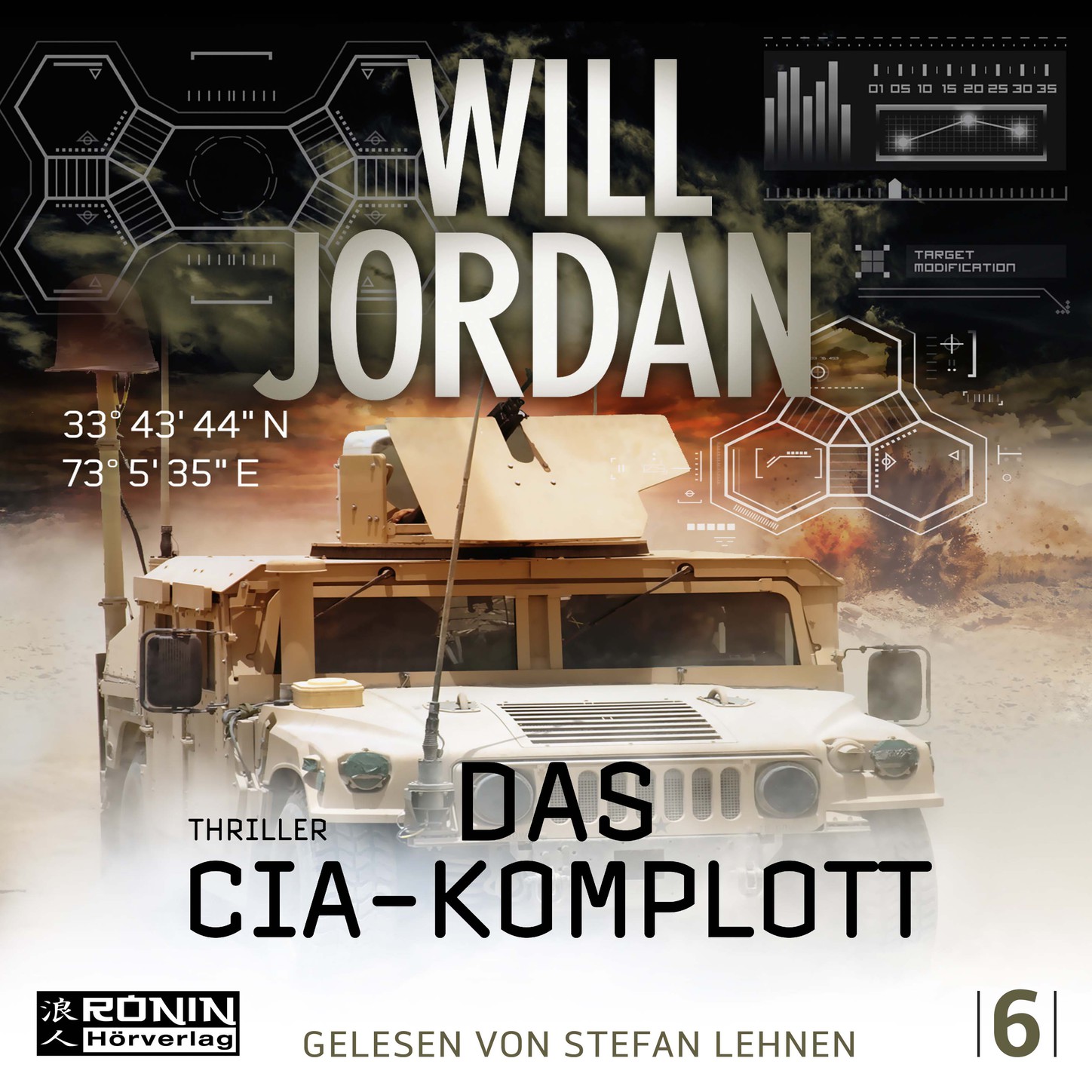 Обложка книги «Das CIA Komplott - Ryan Drake 6 (Ungekürzt)»