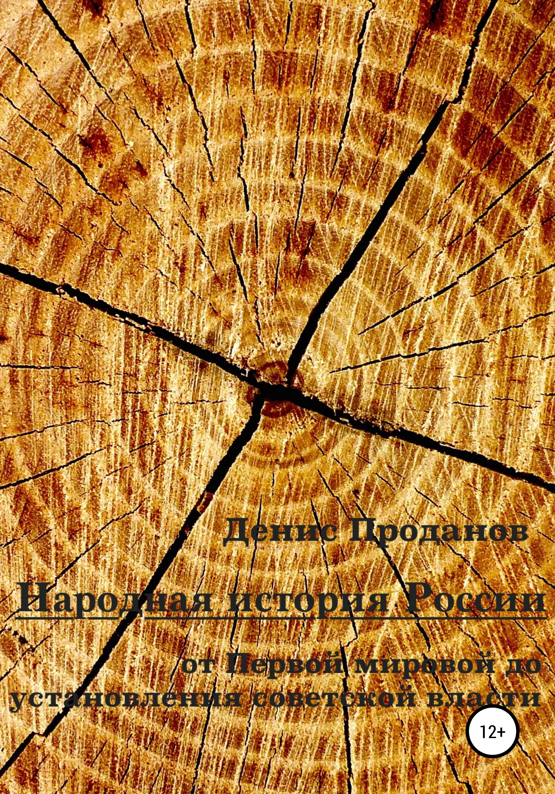 Обложка книги «Народная история России. От Первой мировой до установления советской власти»