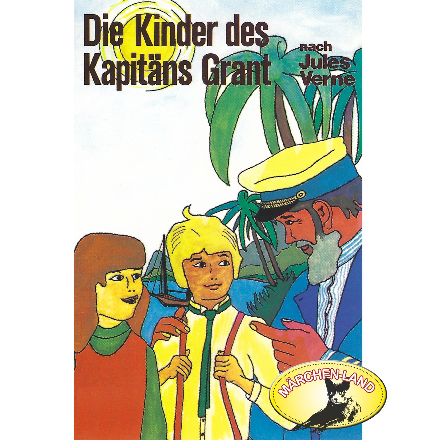 Обложка книги «Jules Verne, Die Kinder des Kapitäns Grant»