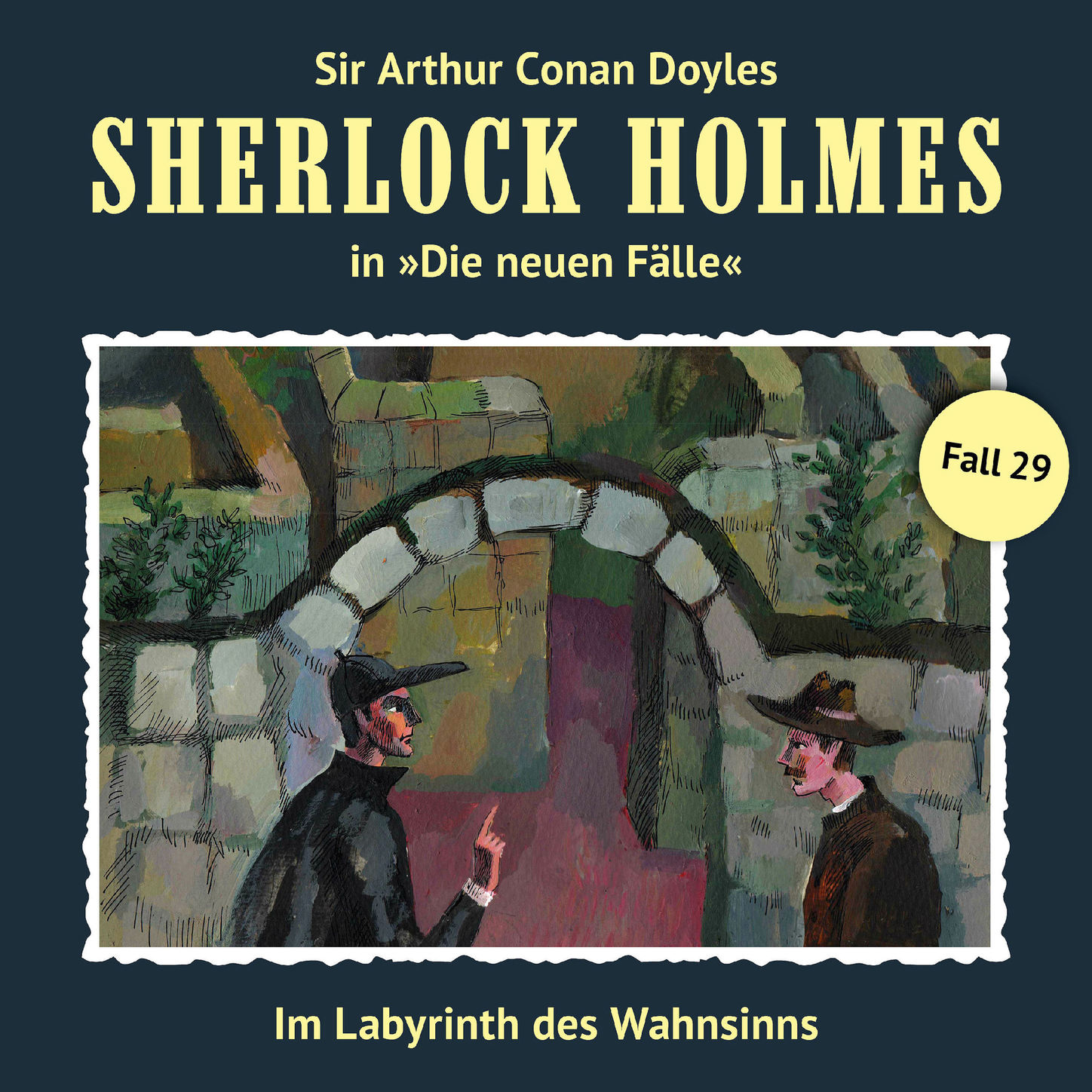 Обложка книги «Sherlock Holmes, Die neuen Fälle, Fall 29: Im Labyrinth des Wahnsinns»