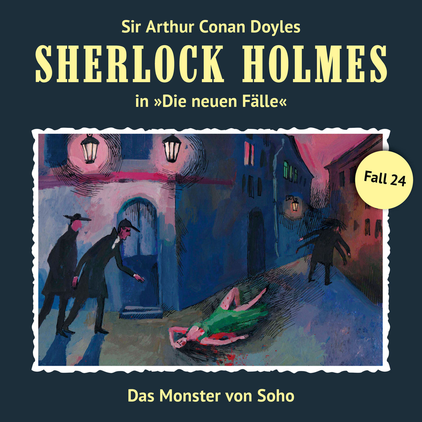 Обложка книги «Sherlock Holmes, Die neuen Fälle, Fall 24: Das Monster von Soho»