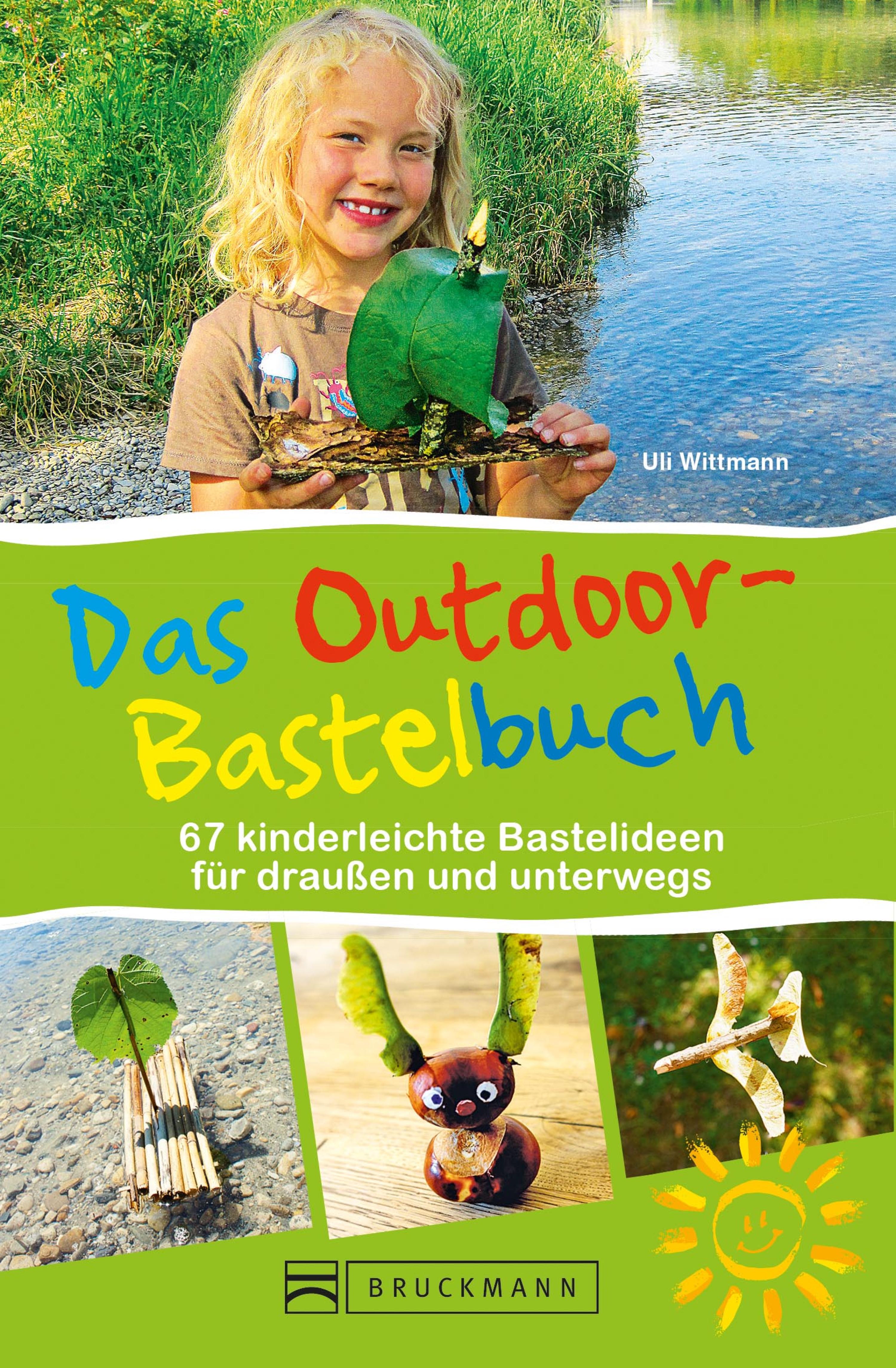 Обложка книги «Das Outdoor-Bastelbuch. 66 kinderleichte Bastelideen für draußen und unterwegs.»