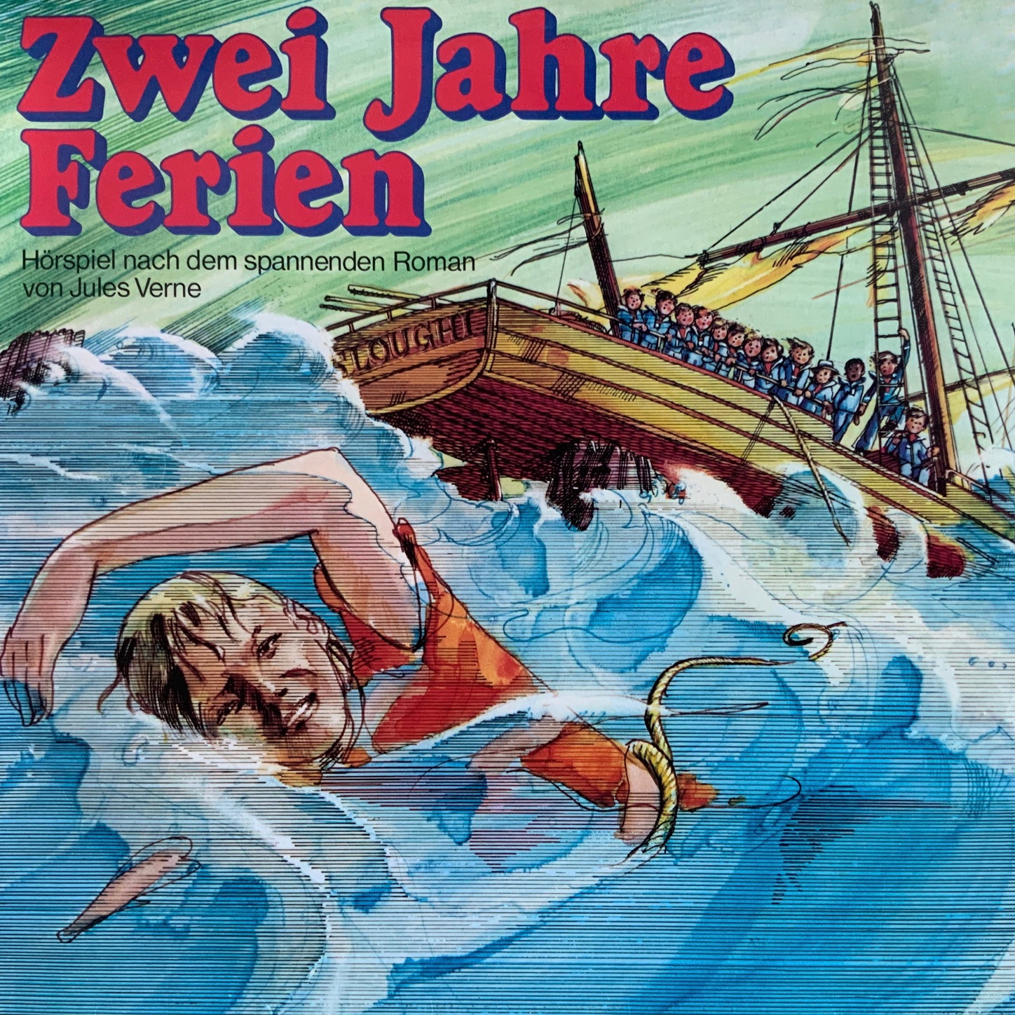Обложка книги «Jules Verne, Zwei Jahre Ferien»