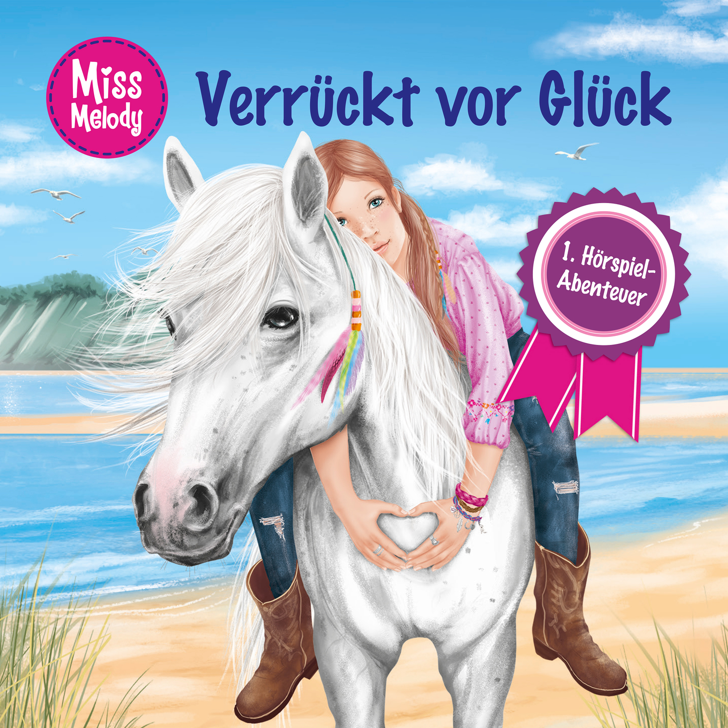 Обложка книги «Miss Melody, 1: Verrückt vor Glück»