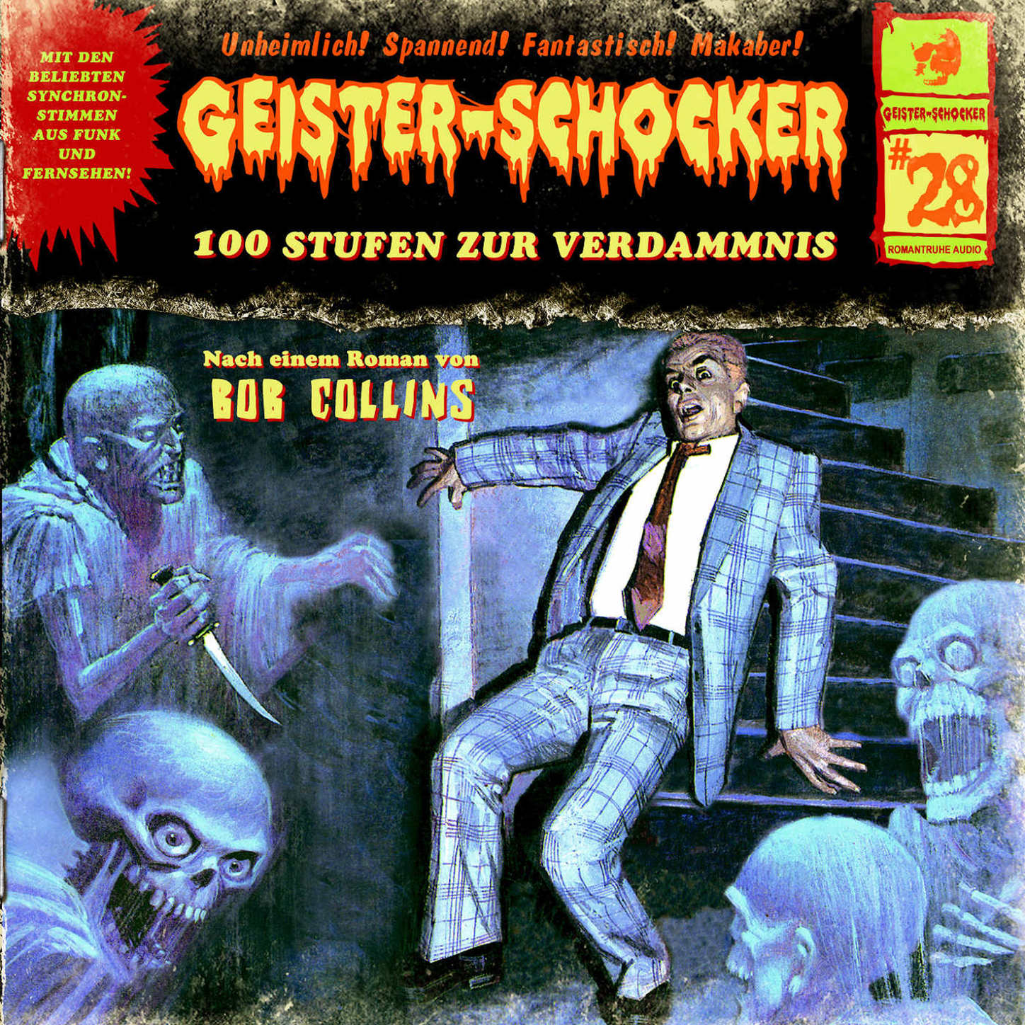 Обложка книги «Geister-Schocker, Folge 28: 100 Stufen zur Verdammnis»