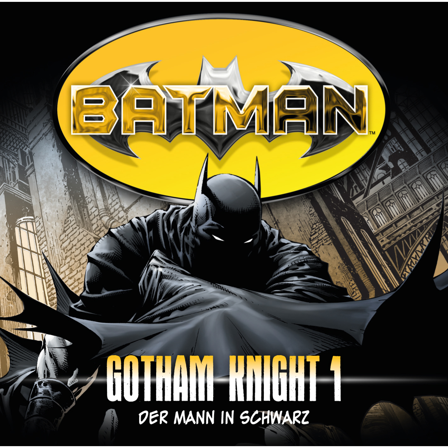 Обложка книги «Batman, Gotham Knight, Folge 1: Der Mann in Schwarz»