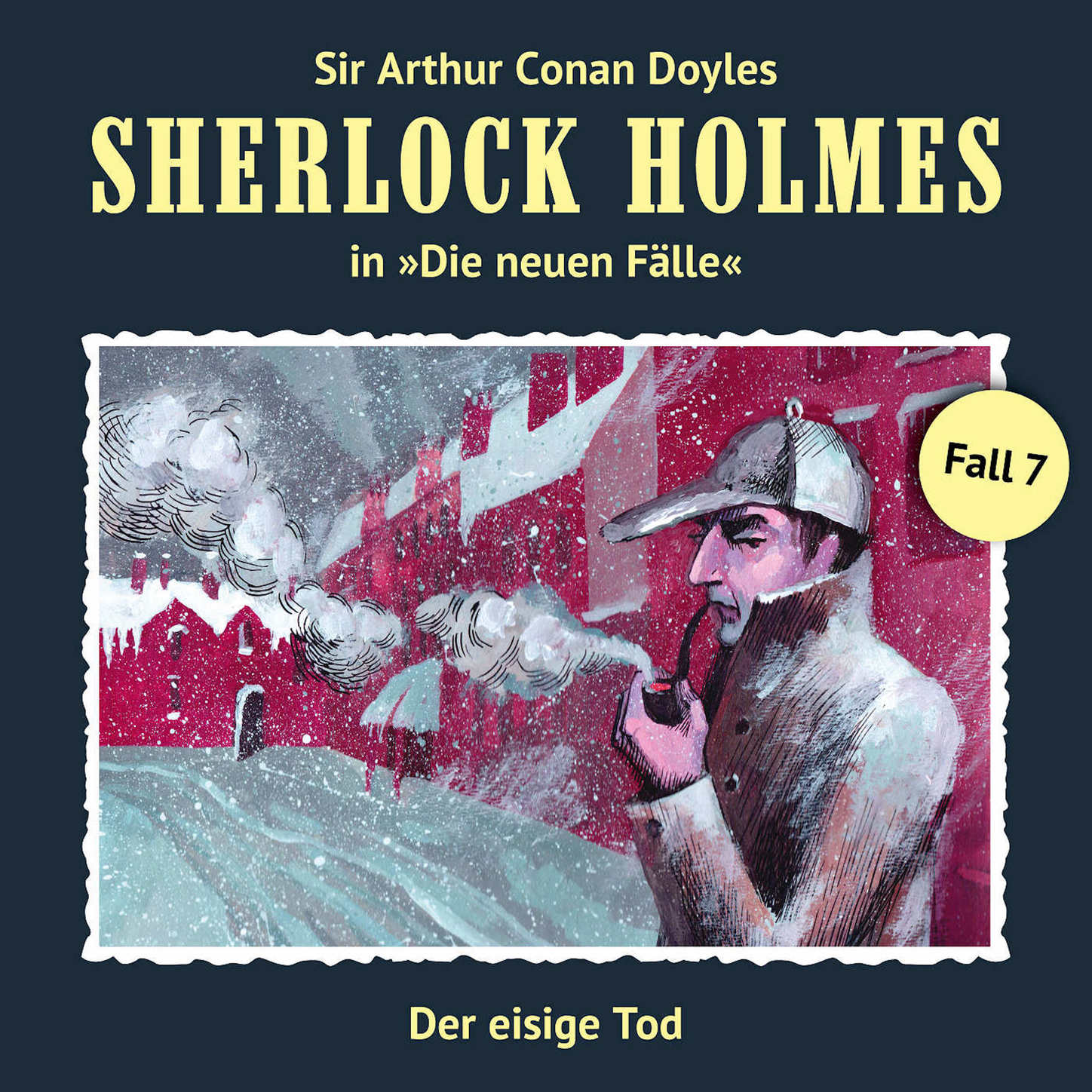 Обложка книги «Sherlock Holmes, Die neuen Fälle, Fall 7: Der eisige Tod»