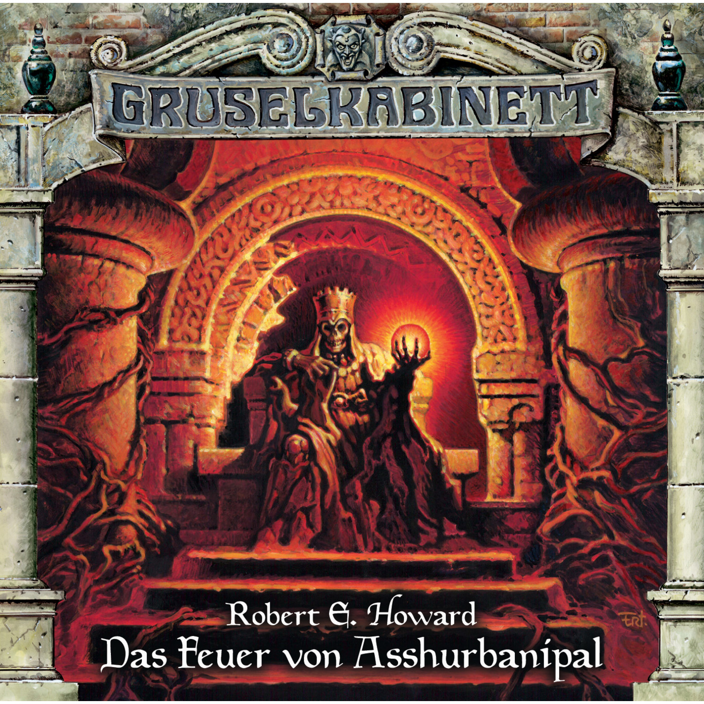 Обложка книги «Gruselkabinett, Folge 77: Das Feuer von Asshurbanipal»