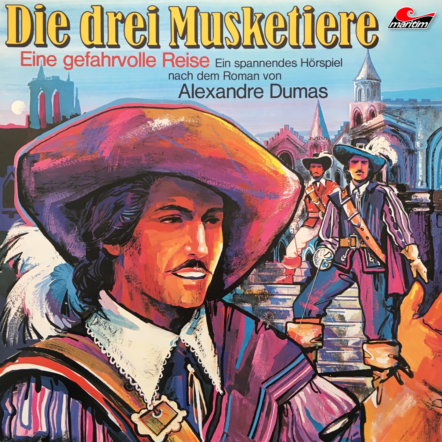 Обложка книги «Die drei Musketiere, Folge 2: Eine gefahrvolle Reise»