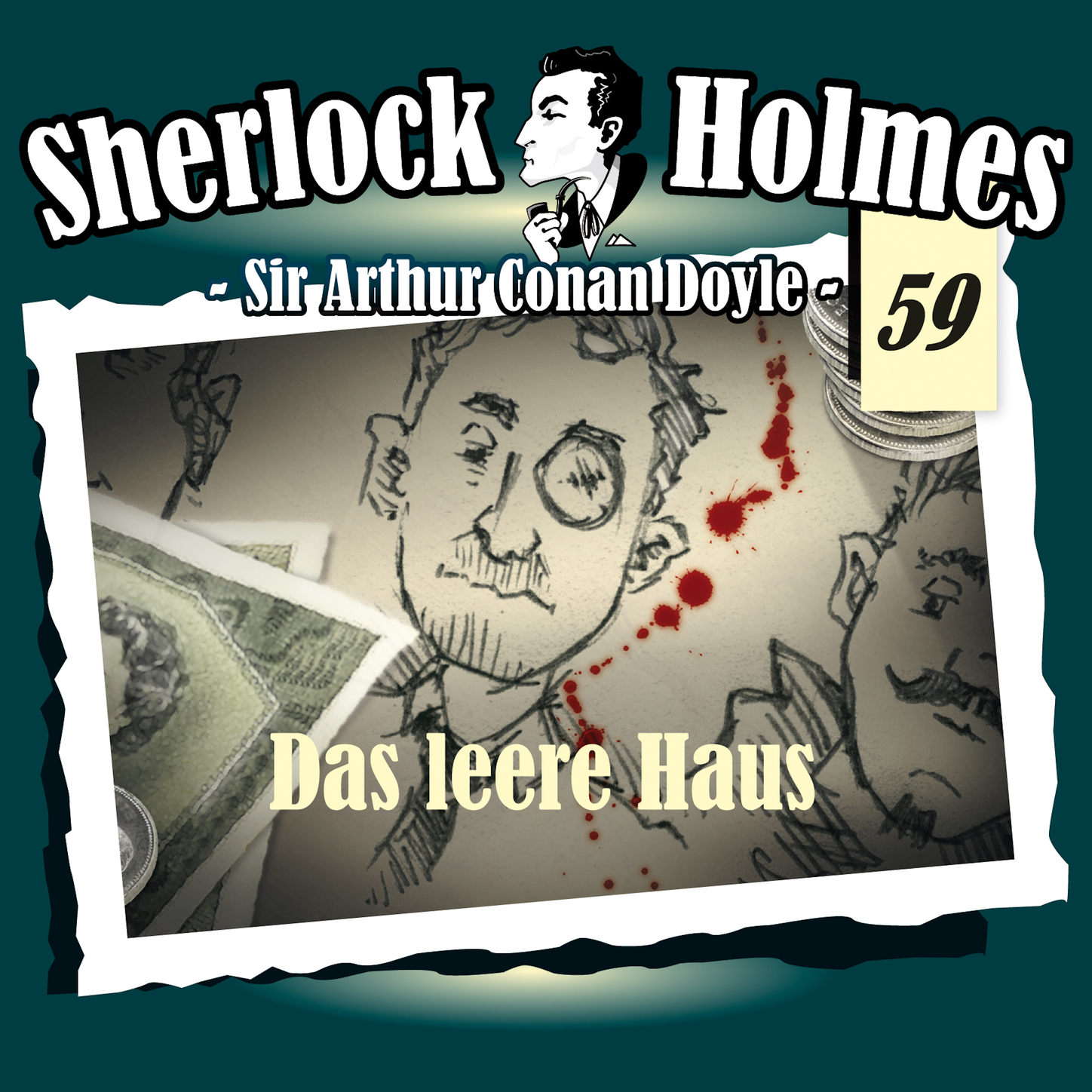 Обложка книги «Sherlock Holmes, Die Originale, Fall 59: Das leere Haus»