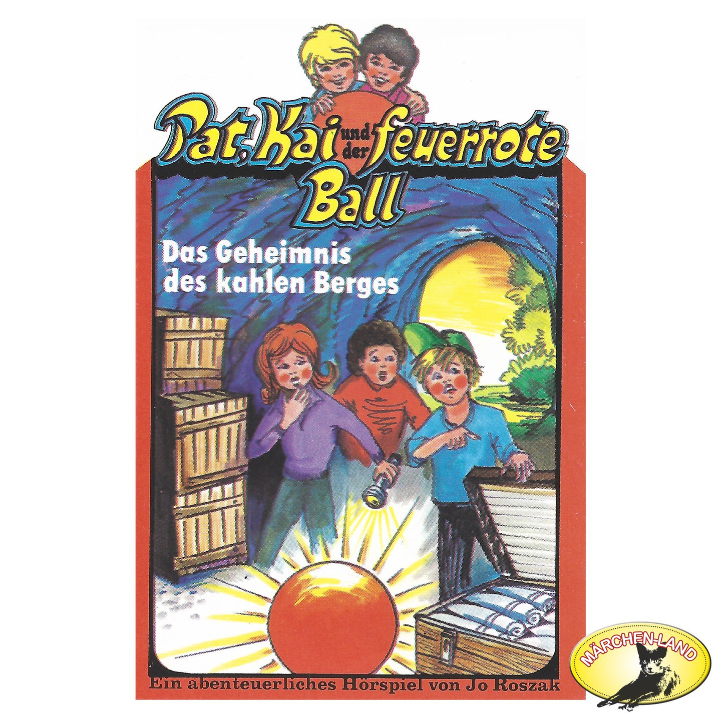Обложка книги «Pat, Kai und der feuerrote Ball, Das Geheimnis des kahlen Berges»