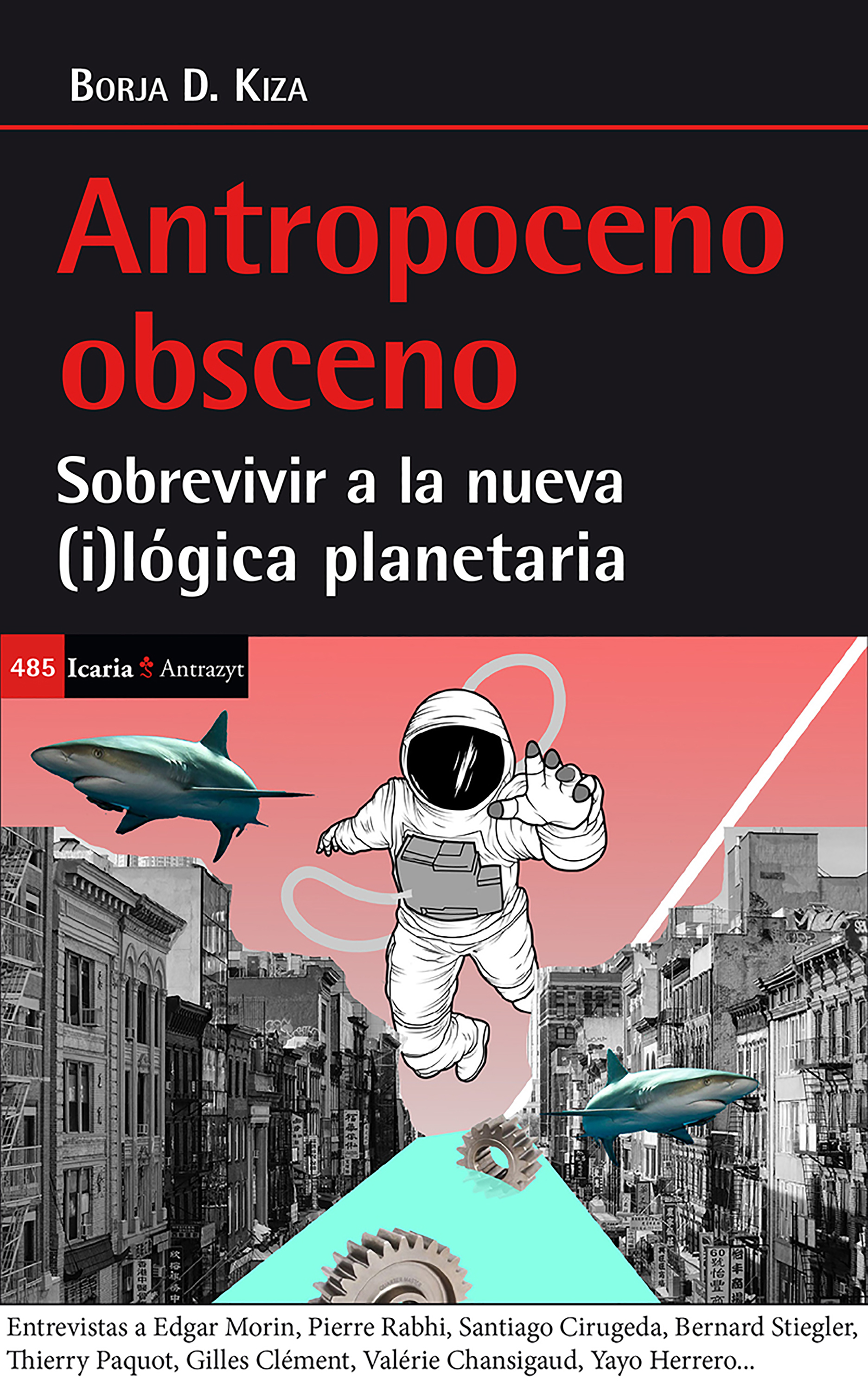 Обложка книги «Antropoceno obsceno»