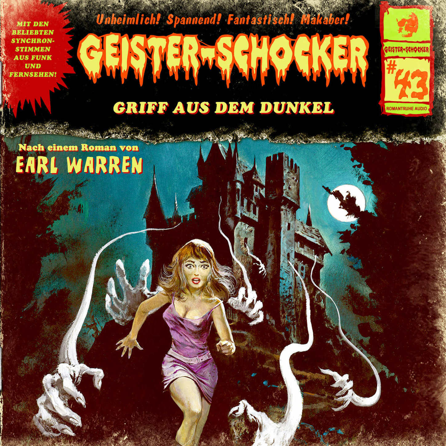 Обложка книги «Geister-Schocker, Folge 43: Griff aus dem Dunkel»