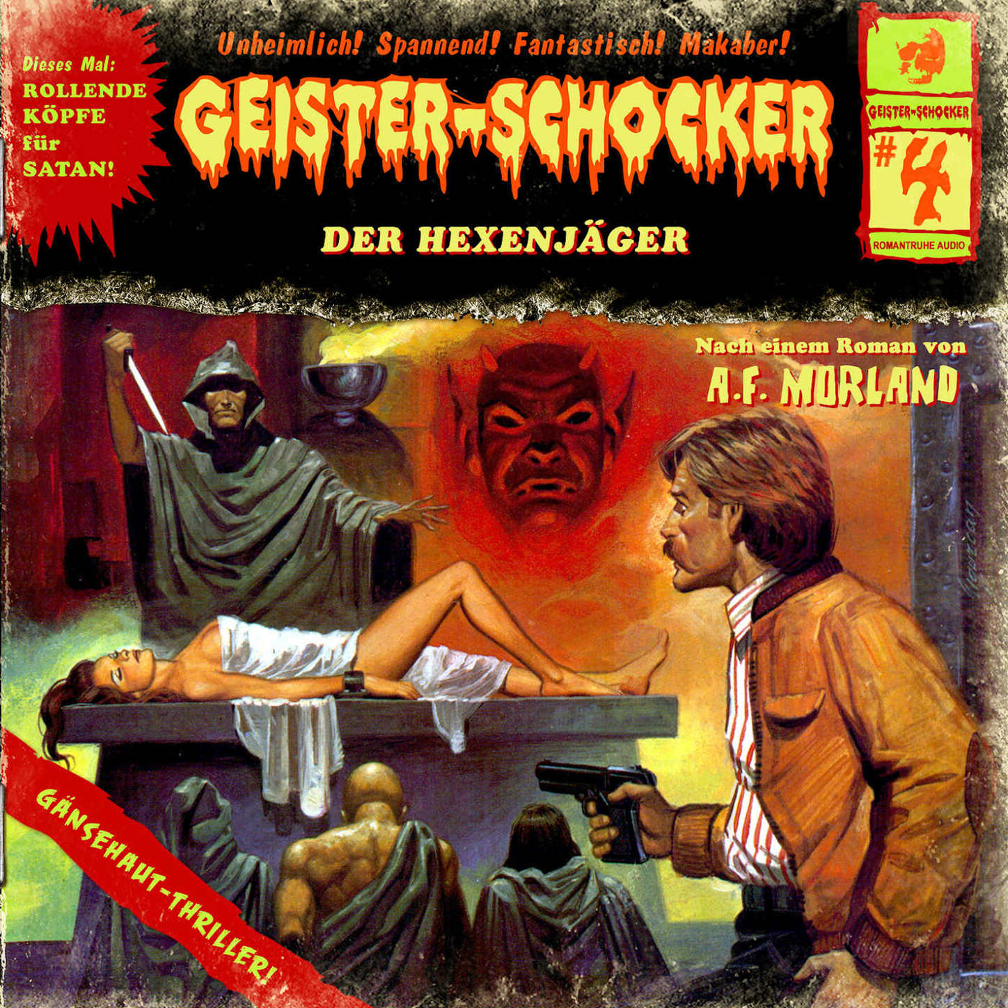 Обложка книги «Geister-Schocker, Folge 4: Der Hexenjäger»