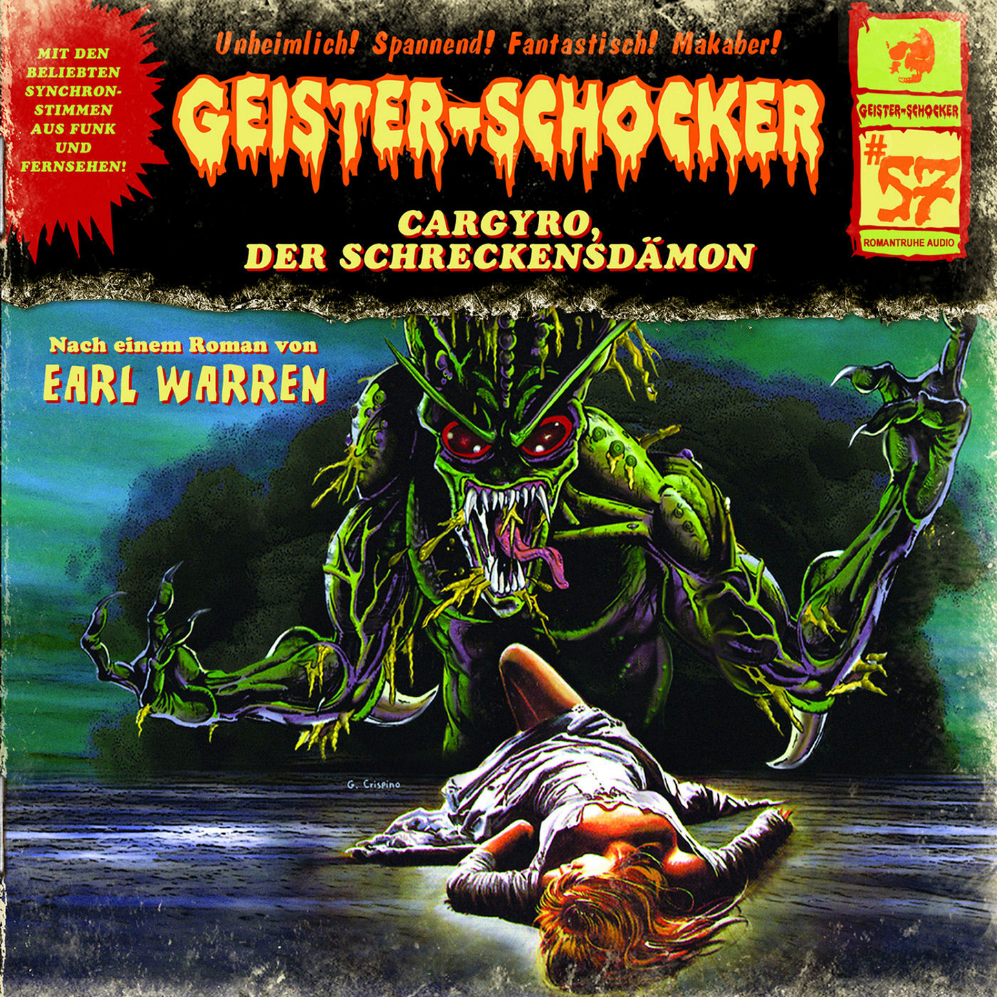 Обложка книги «Geister-Schocker, Folge 57: Cargyro, der Schreckensdämon»