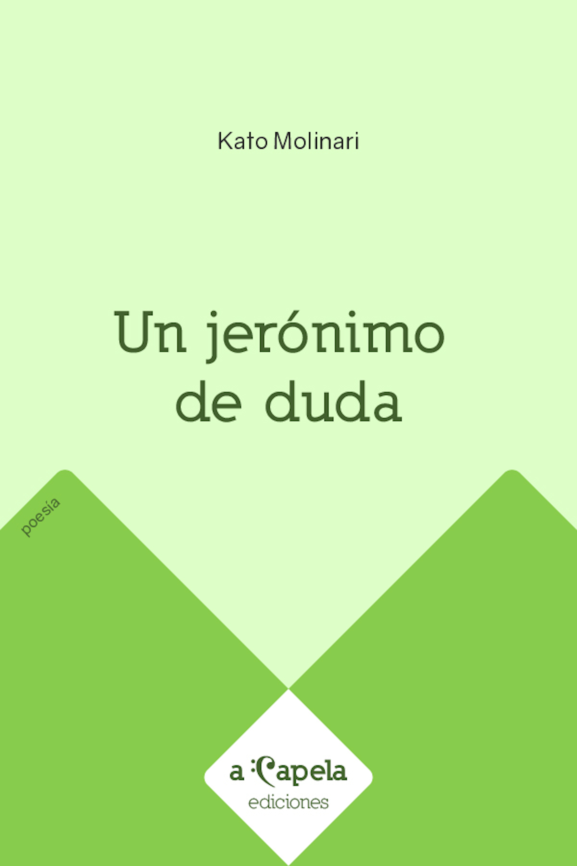 Обложка книги «Un jerónimo de duda»