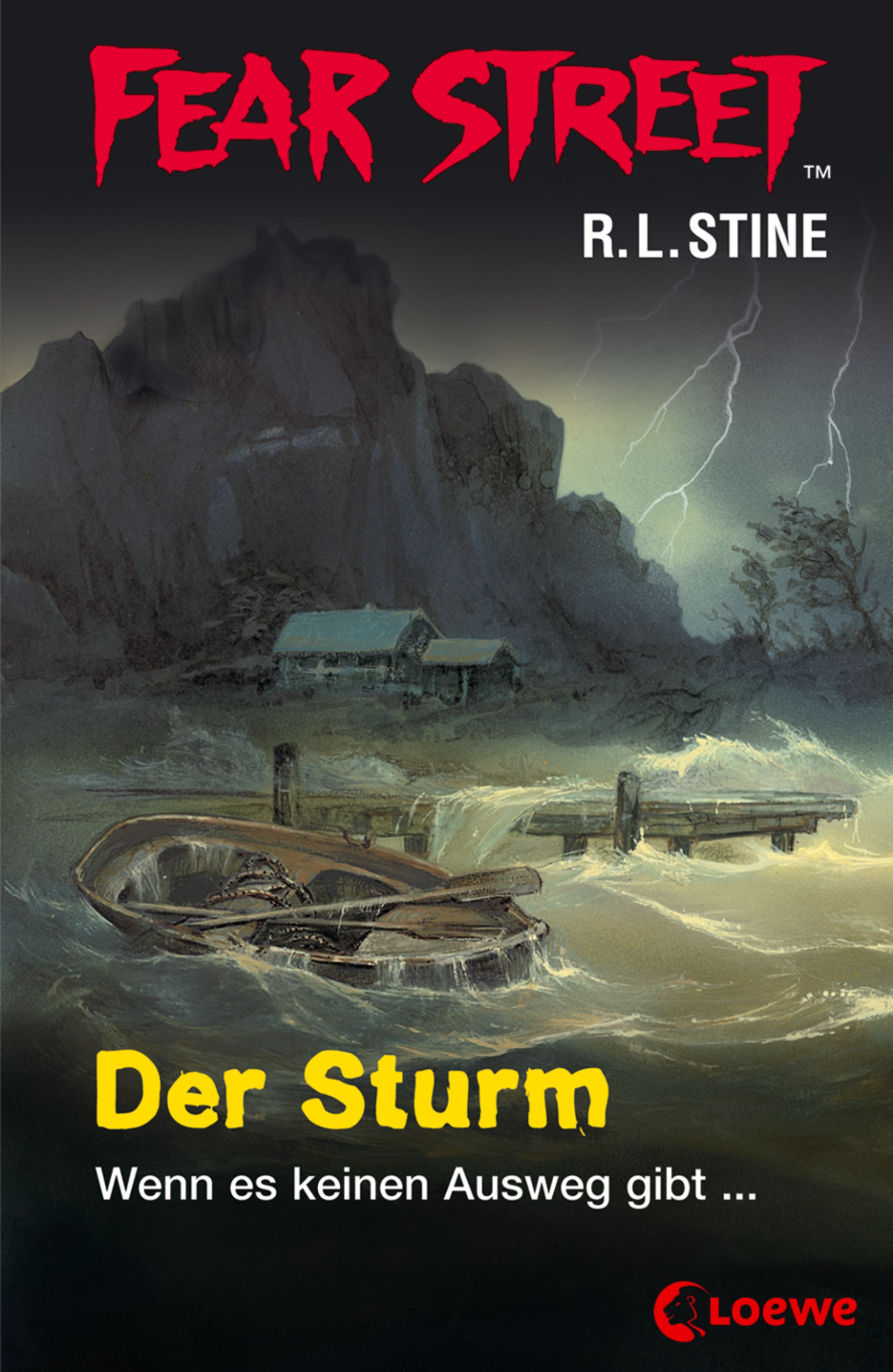 Обложка книги «Fear Street 55 - Der Sturm»