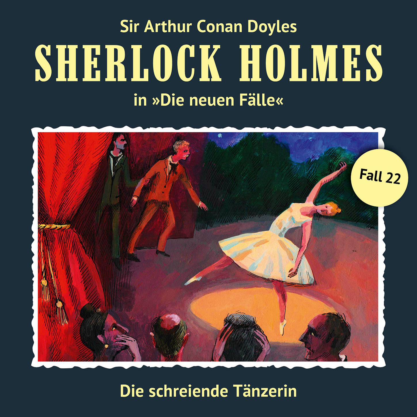 Обложка книги «Sherlock Holmes, Die neuen Fälle, Fall 22: Die schreiende Tänzerin»