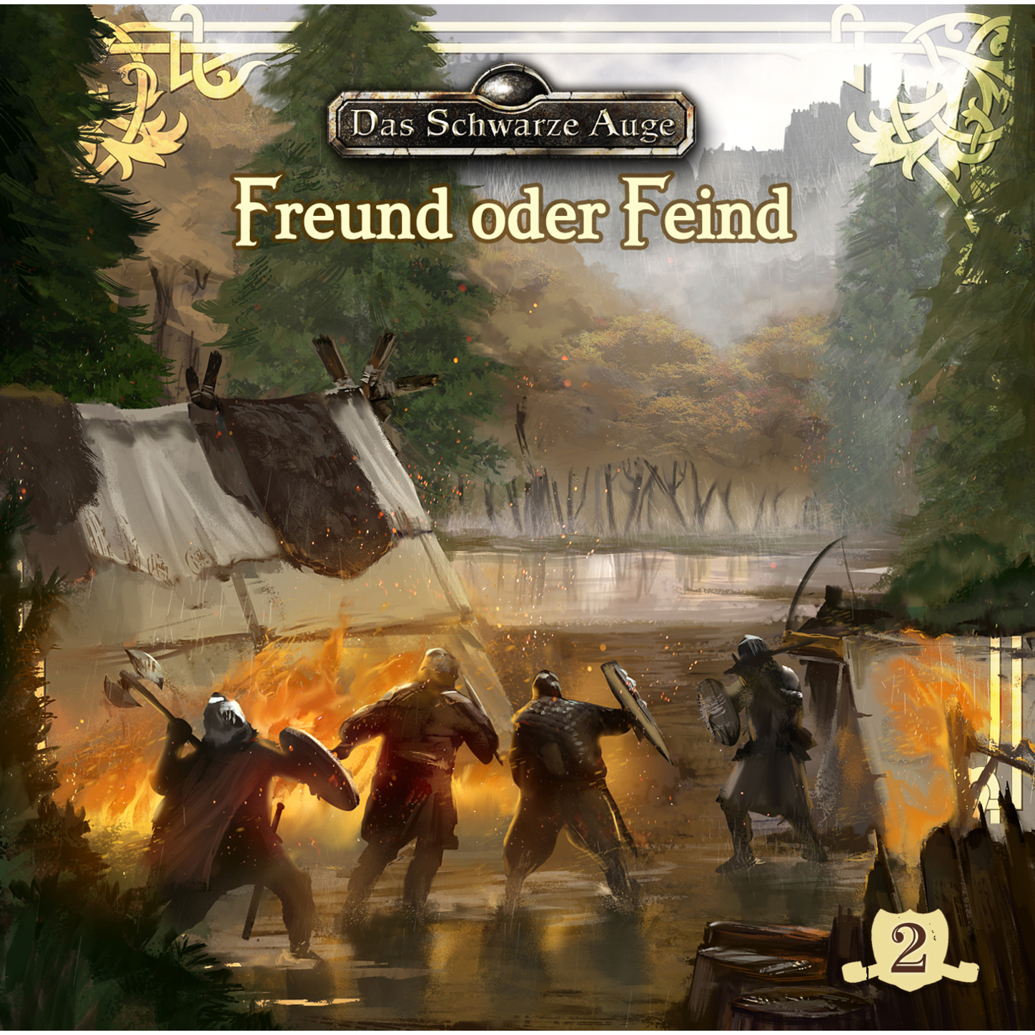 Обложка книги «Das schwarze Auge, Folge 2: Freund oder Feind»